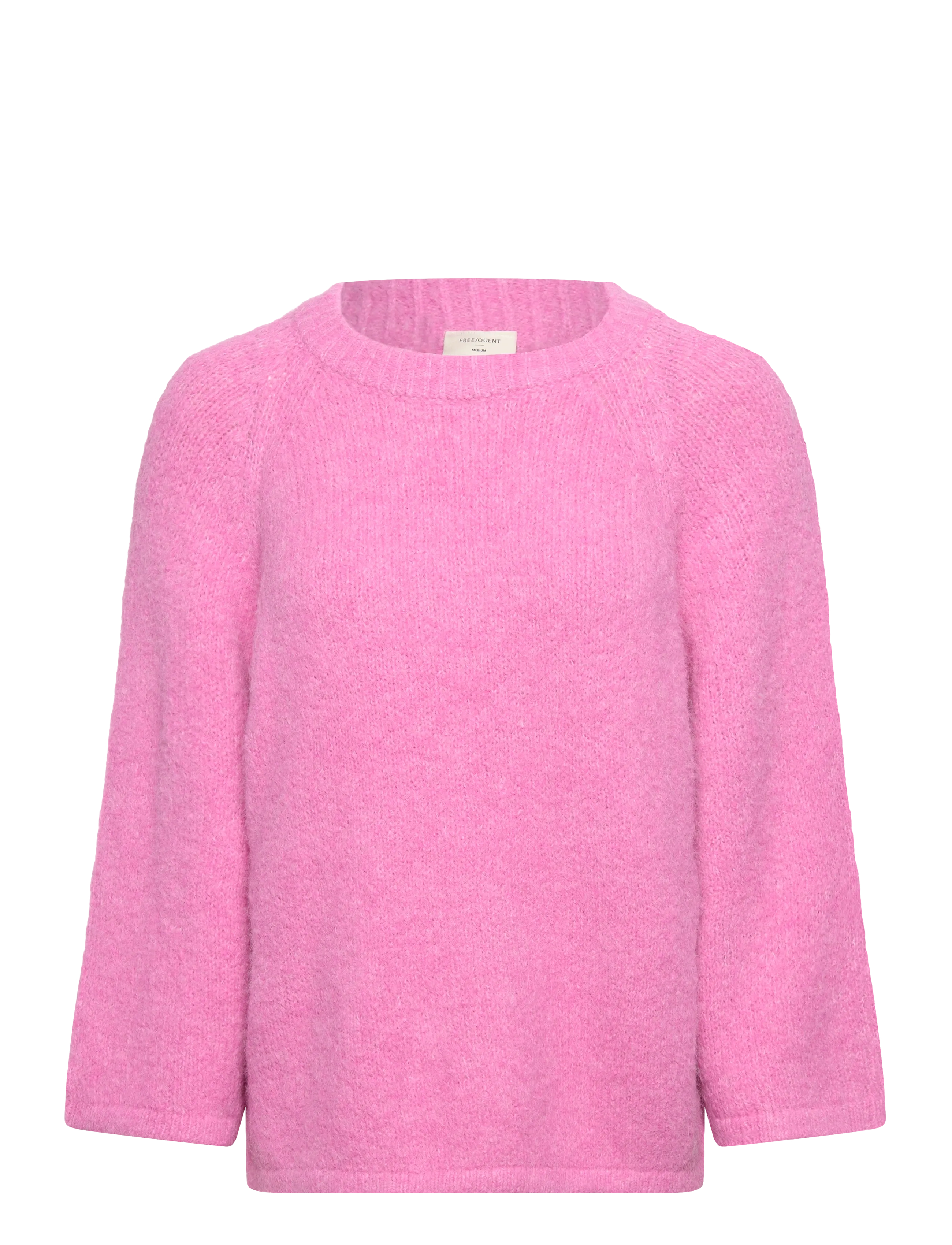 FREE/QUENT FQGRSLULU-PULLOVER - Strik - WILD ORCHID MELANGE / pink/rose