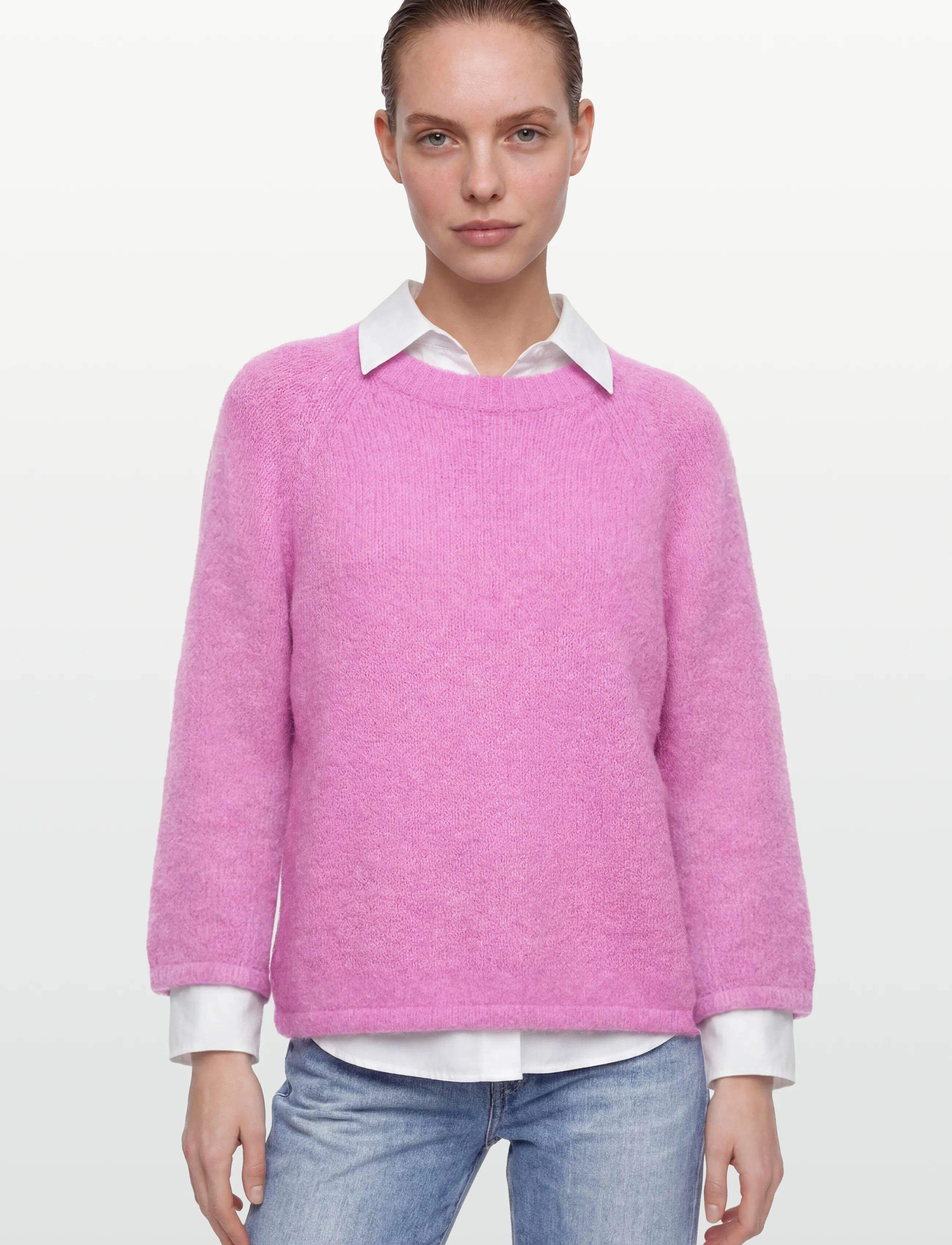 FREE/QUENT - FQGRSLULU-PULLOVER - pullover - wild orchid melange - 3