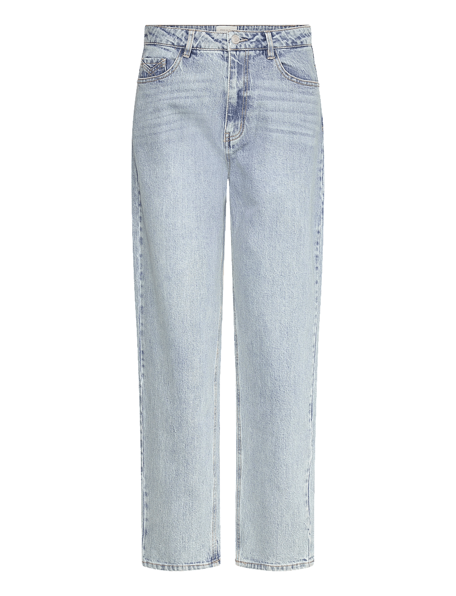 FREE/QUENT - FQWINNI-JEANS - gerade jeans - vintage light denim - 1