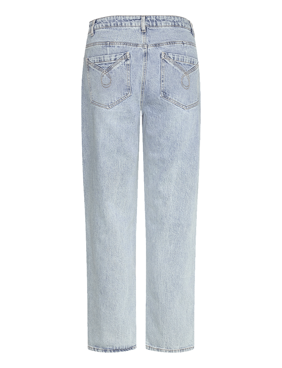 FREE/QUENT - FQWINNI-JEANS - gerade jeans - vintage light denim - 2