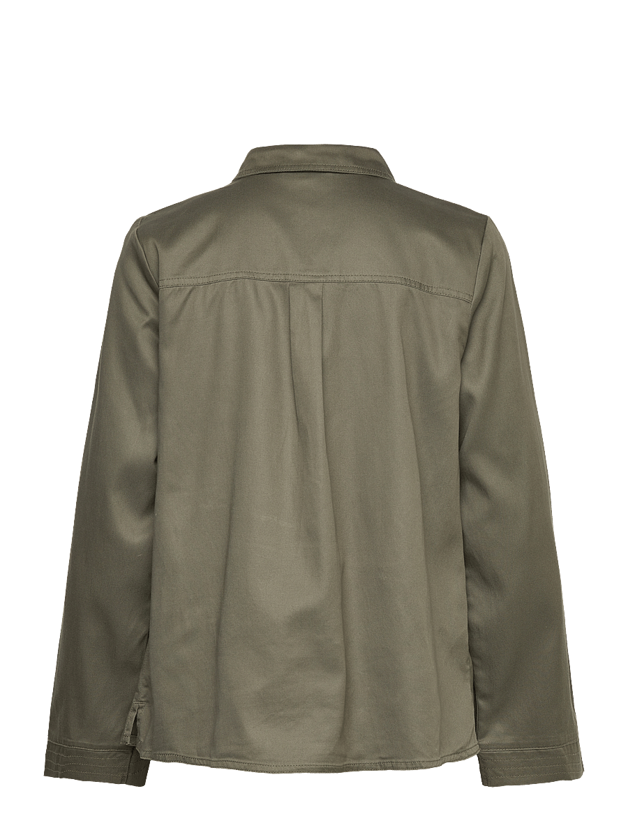 FREE/QUENT - FQLULINA-SHIRT - deep lichen green - 2