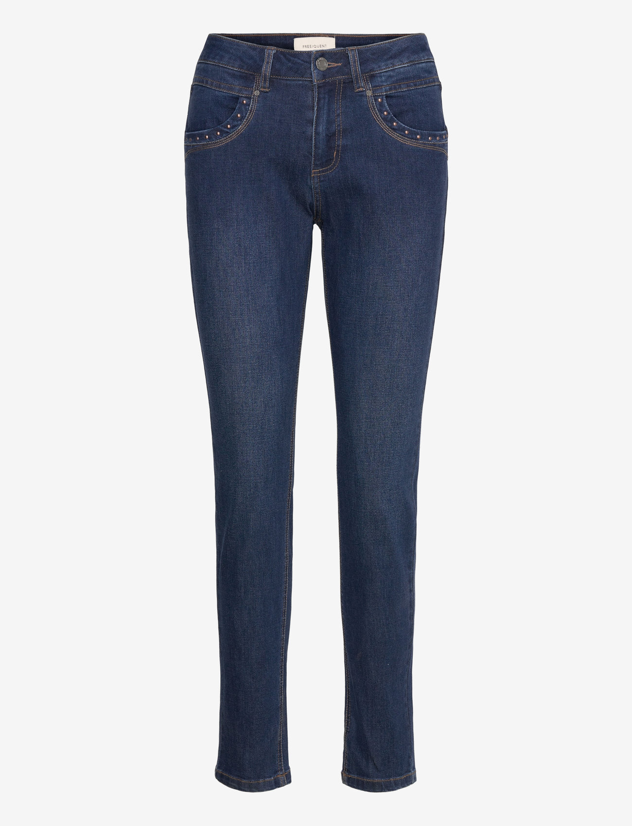 FREE/QUENT - FQDASHY-JEANS - kitsad teksad - dark blue denim - 0
