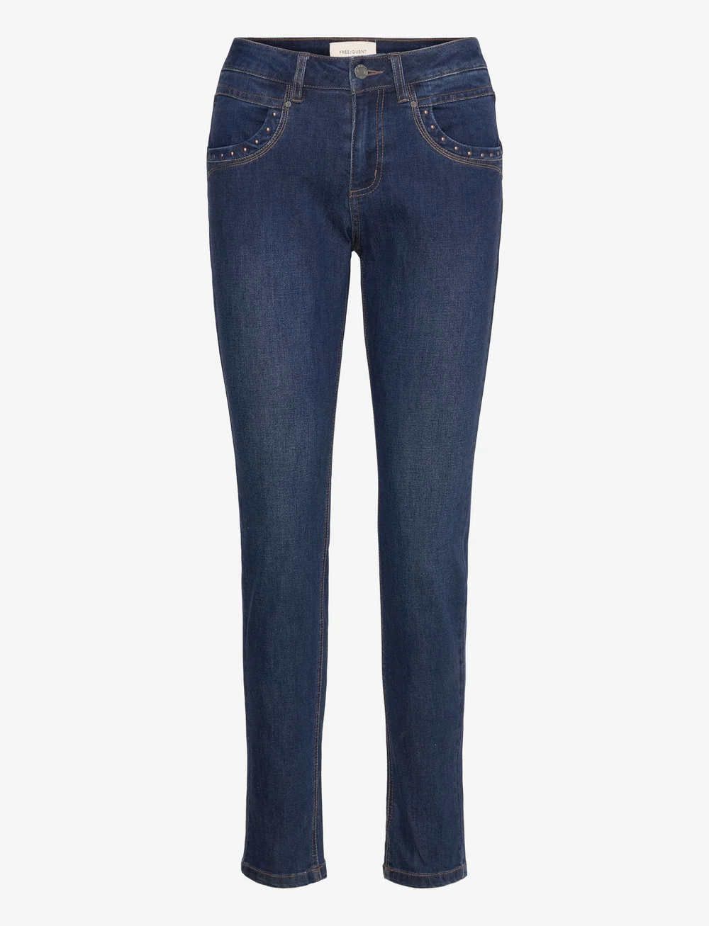 FREE/QUENT - FQDASHY-JEANS - jeans slim - dark blue denim - 0