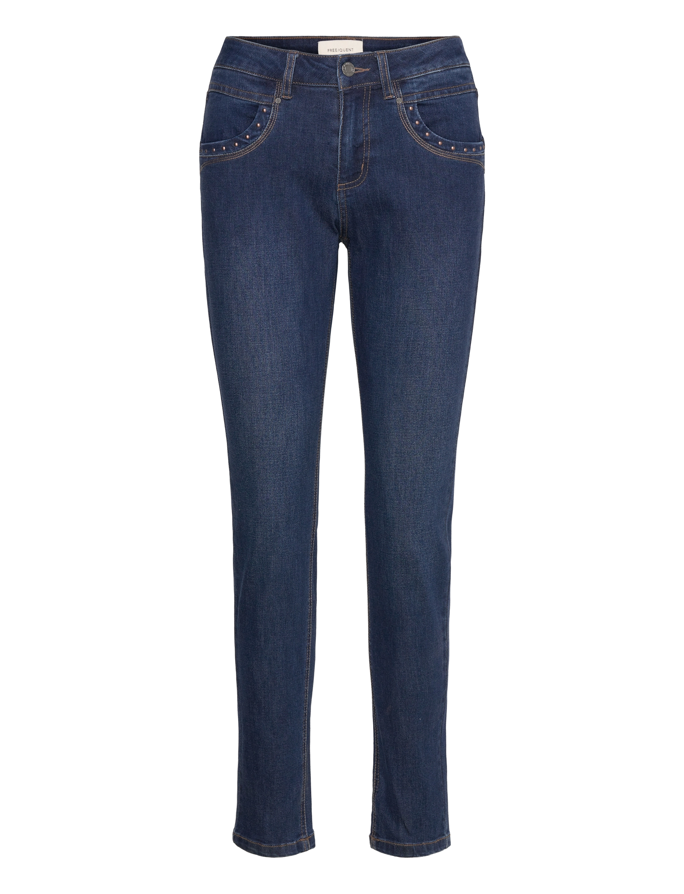 FREE/QUENT FQDASHY-JEANS - Transitional Layering - DARK BLUE DENIM / blue