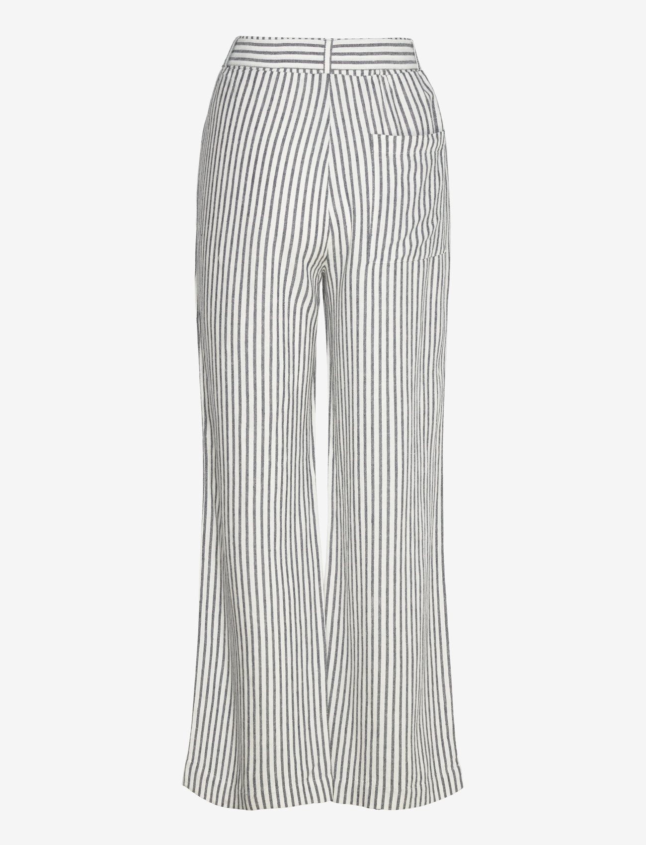 FREE/QUENT - Pants from Freequent in a soft material with a striped print. The pants have a s - laveste priser - star off-white w. navy blazer - 1