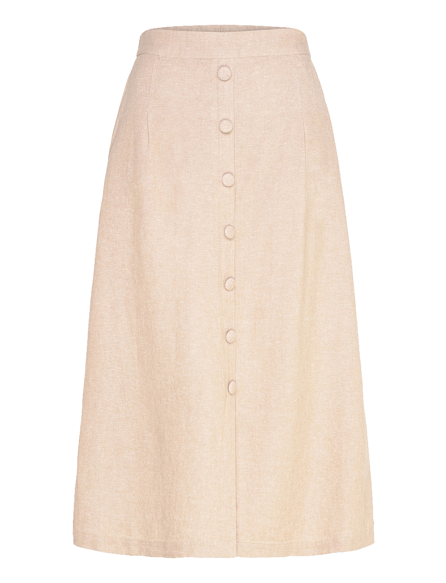 FREE/QUENT - FQLAVA-SKIRT - sand melange - 1