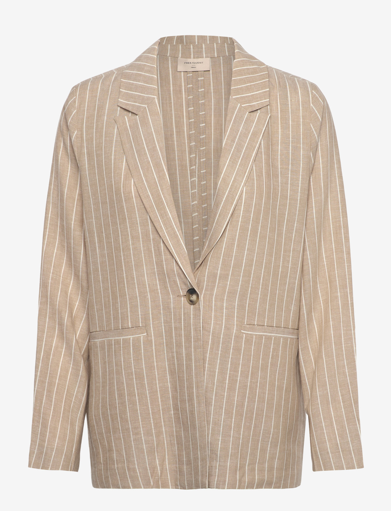 FREE/QUENT - FQLAVEGA-JACKET - sand mel w. star off-white - 0