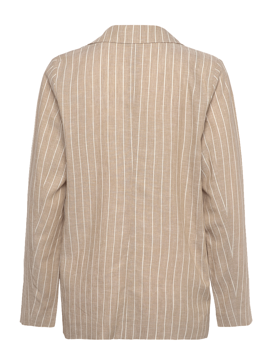 FREE/QUENT - FQLAVEGA-JACKET - oversize blazer - sand mel w. star off-white - 1