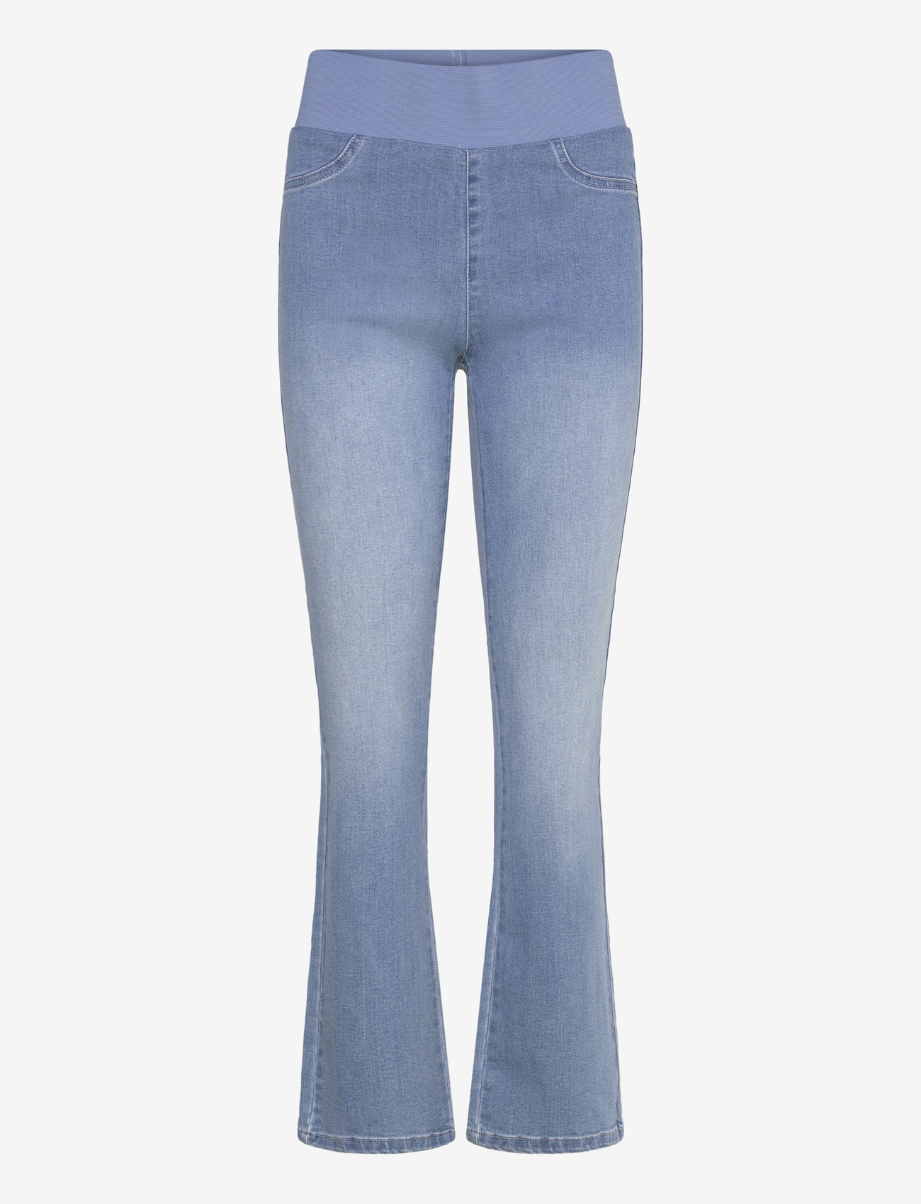 FREE/QUENT - FQSHANTAL-PANTS-C - schlaghosen - light blue denim - 0