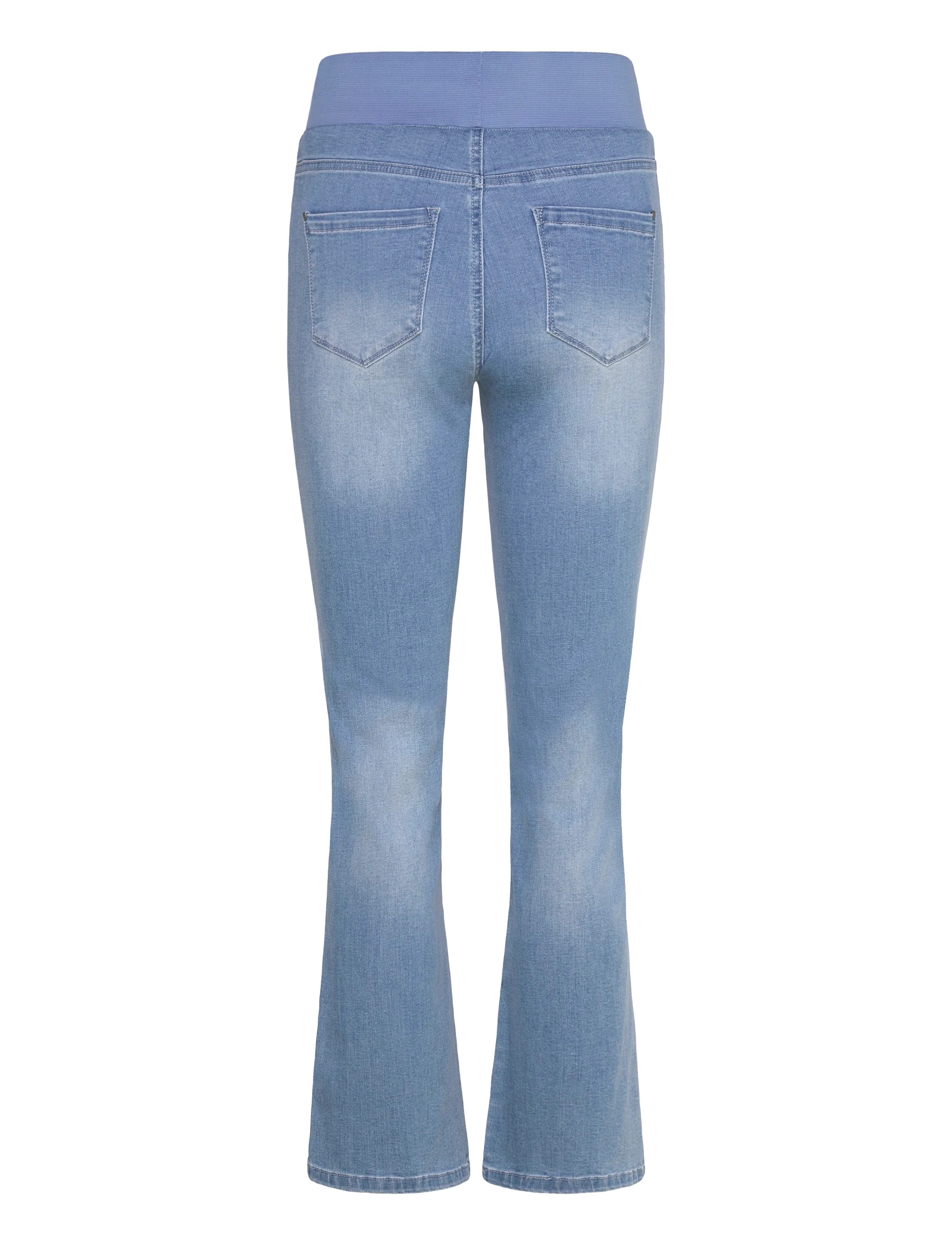 FREE/QUENT - FQSHANTAL-PANTS-C - schlaghosen - light blue denim - 1