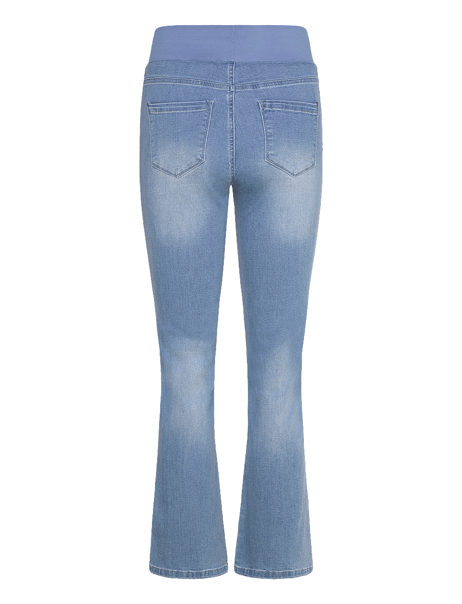 FREE/QUENT - FQSHANTAL-PANTS-C - schlaghosen - light blue denim - 1