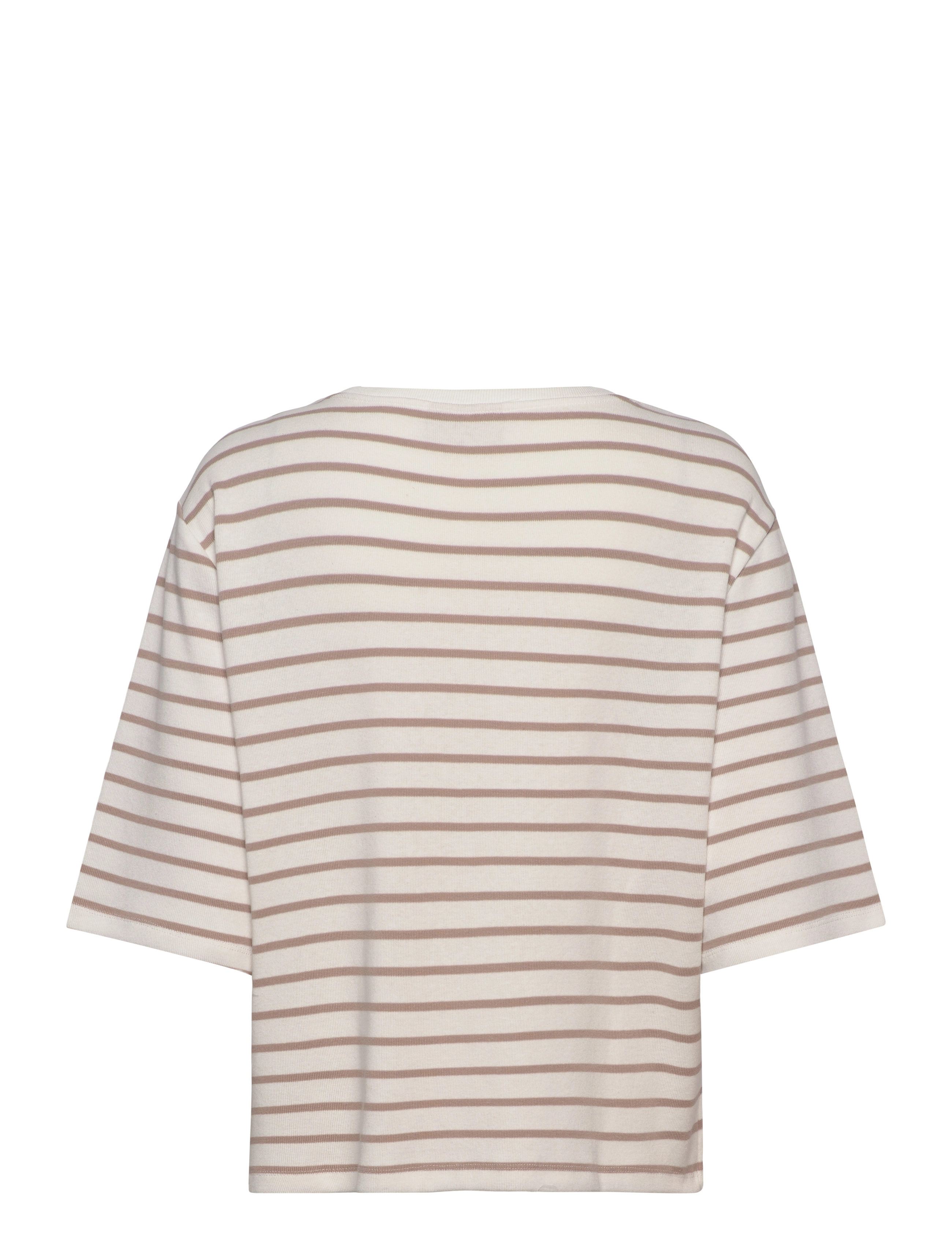 FREE/QUENT - T-shirt  - star off-white w. simply taupe - 1