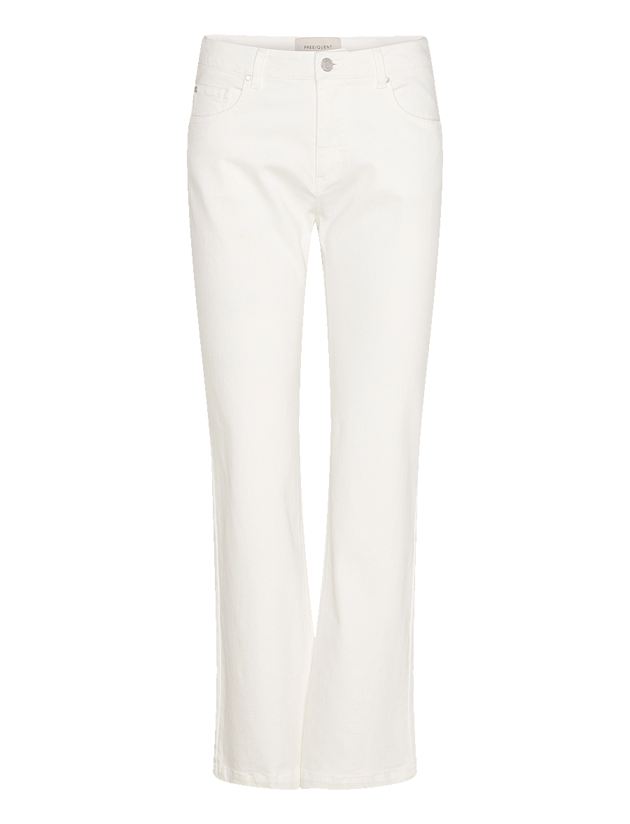 FREE/QUENT - FQPASEY-JEANS - straight jeans - star off-white - 1