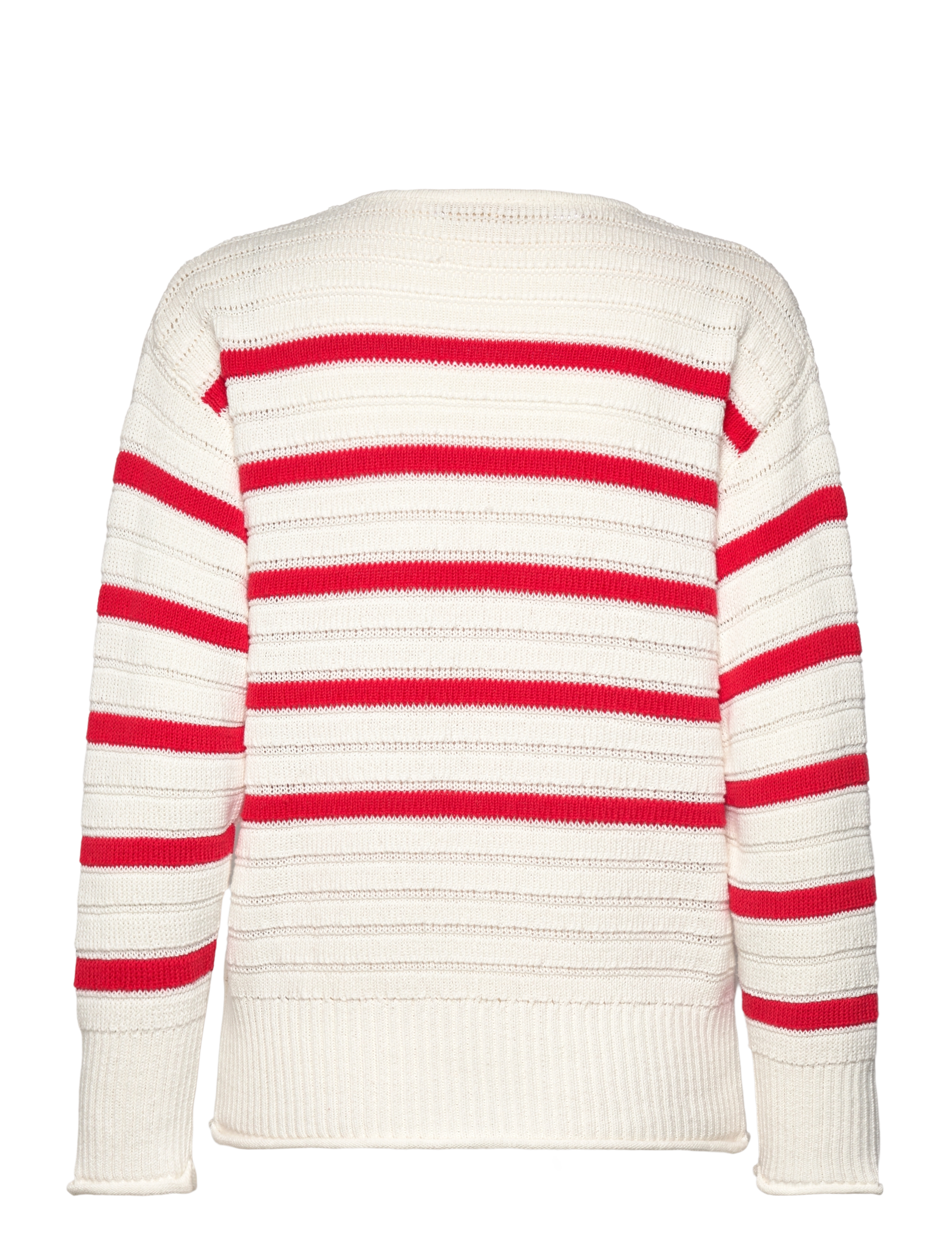 FREE/QUENT - FQSAIL-PULLOVER - pullover - star off-white w. bittersweet - 2