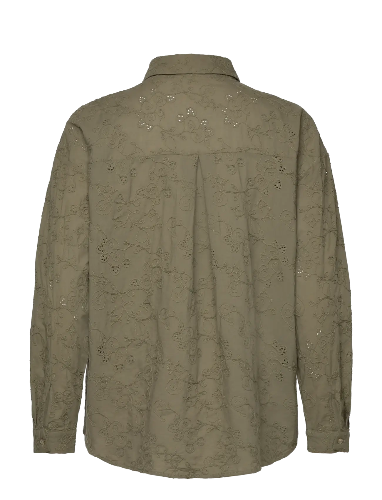 FREE/QUENT - FQUNIQUA-SHIRT - langærmede skjorter - deep lichen green - 1