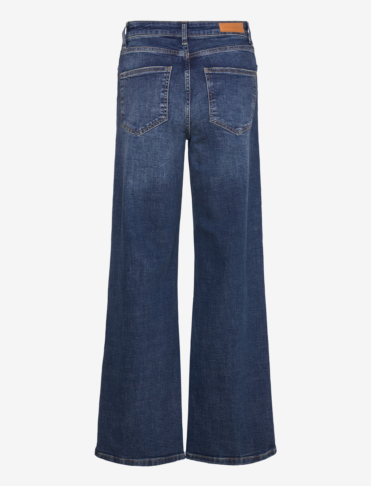 FREE/QUENT - FQMILLY-JEANS - brede jeans - dark blue denim - 1