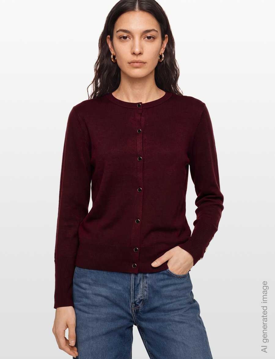 FREE/QUENT - FQKATIE-CARDIGAN - strickjacken - port royale - 3