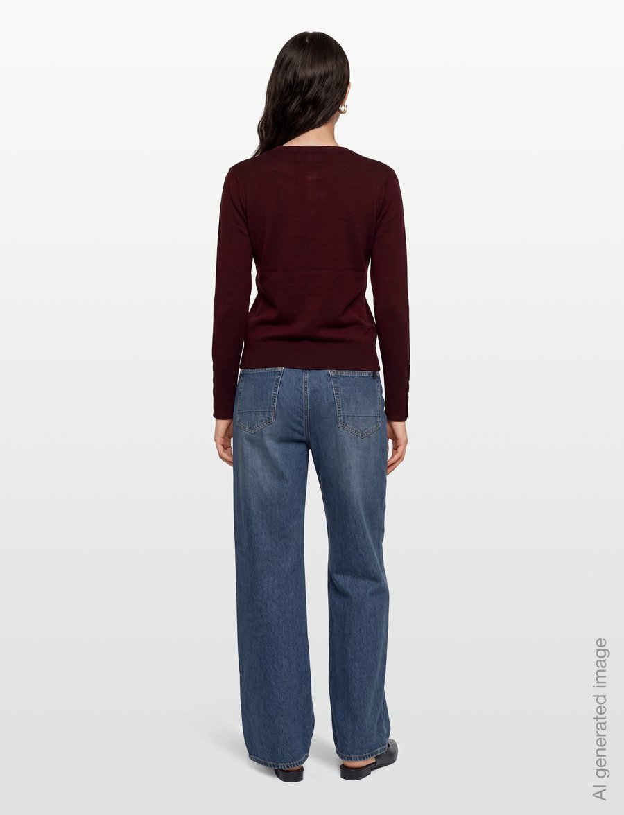 FREE/QUENT - FQKATIE-CARDIGAN - strickjacken - port royale - 4