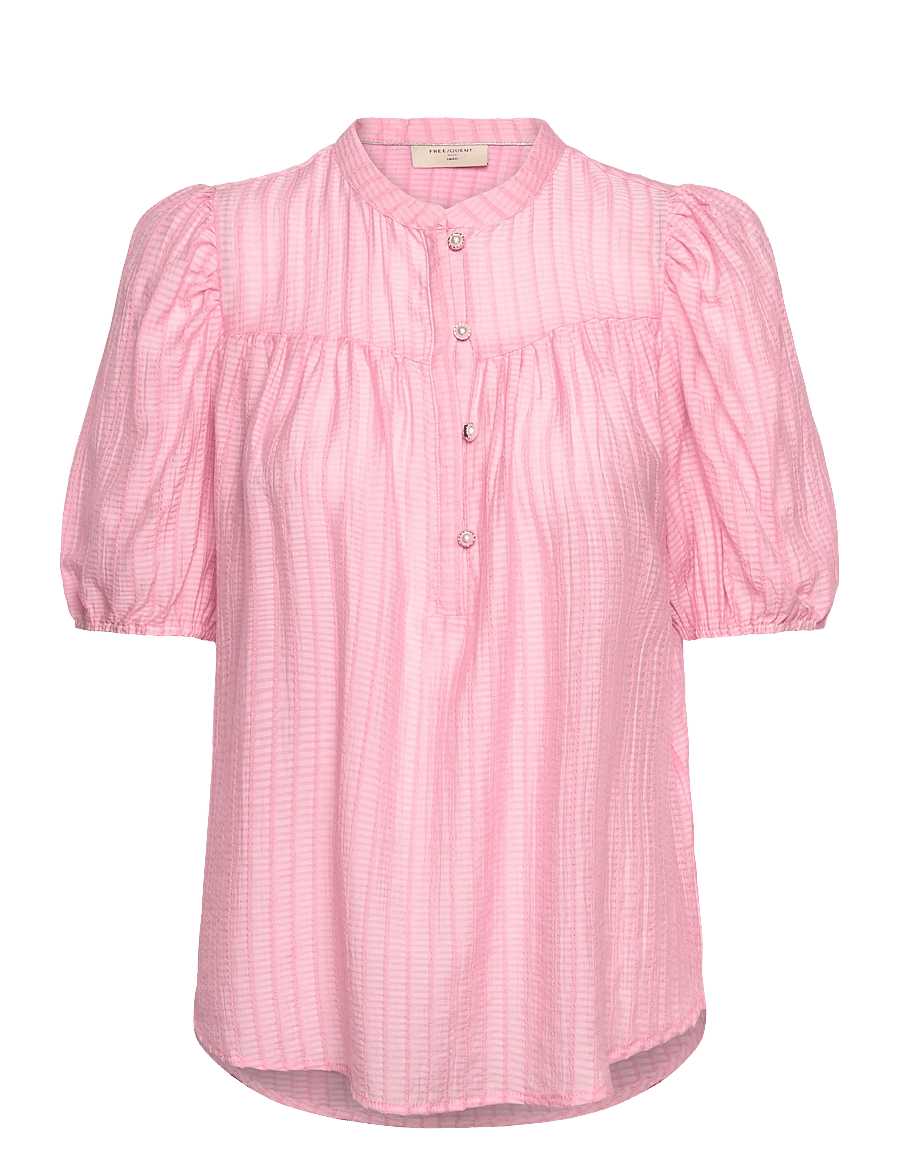 FREE/QUENT - FQEBELLA-BLOUSE - blouses met korte mouwen - sweet lilac - 1
