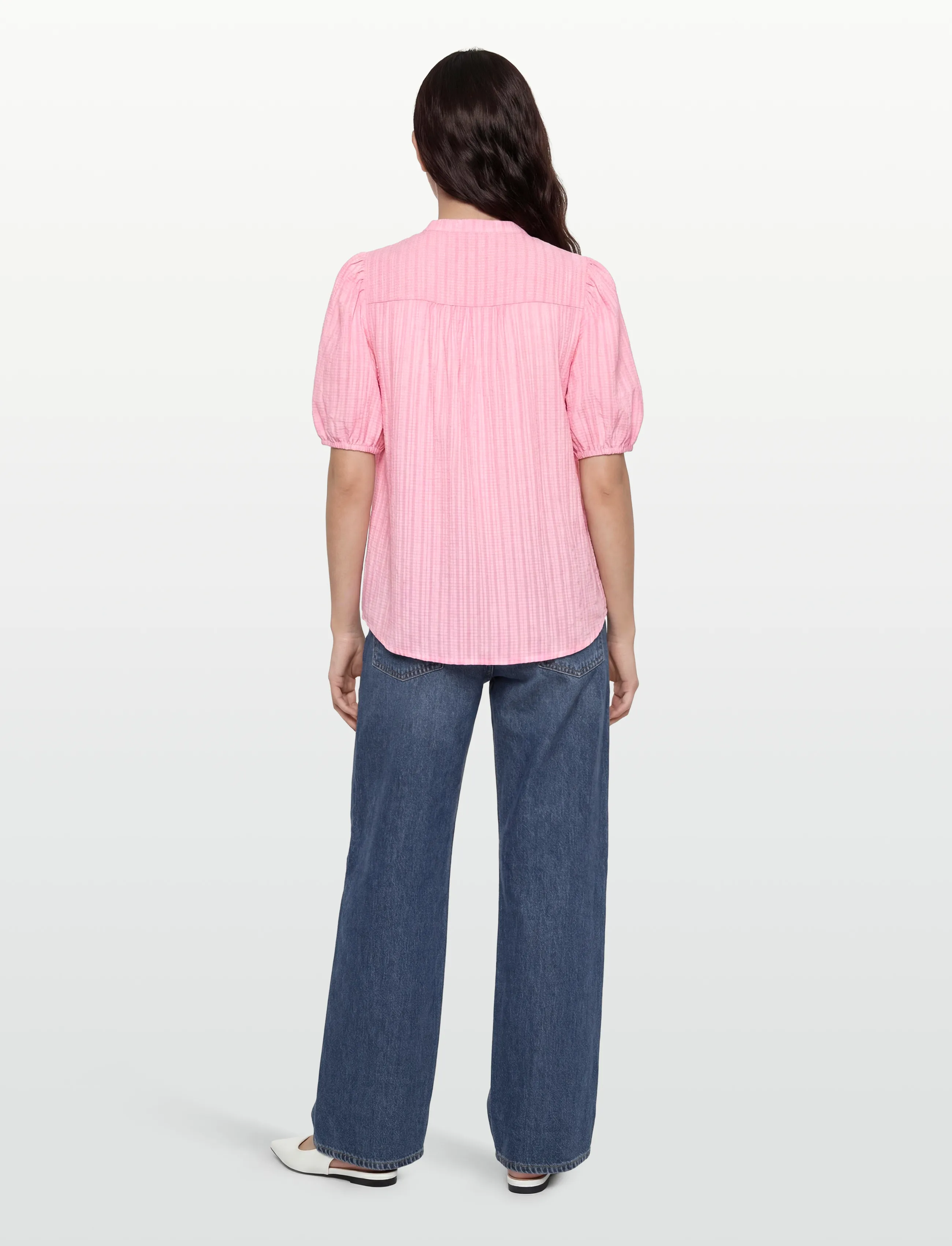 FREE/QUENT - FQEBELLA-BLOUSE - short-sleeved blouses - sweet lilac - 4