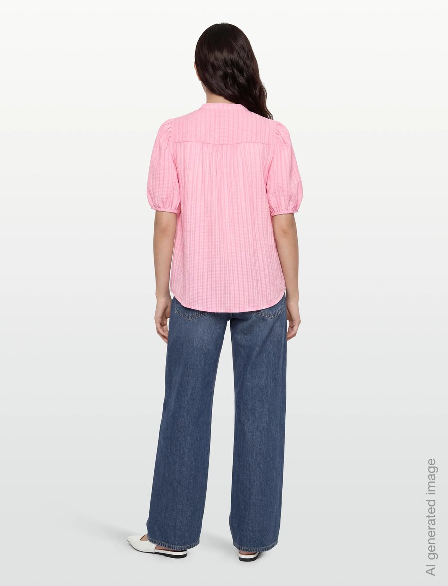 FREE/QUENT - FQEBELLA-BLOUSE - blouses met korte mouwen - sweet lilac - 4