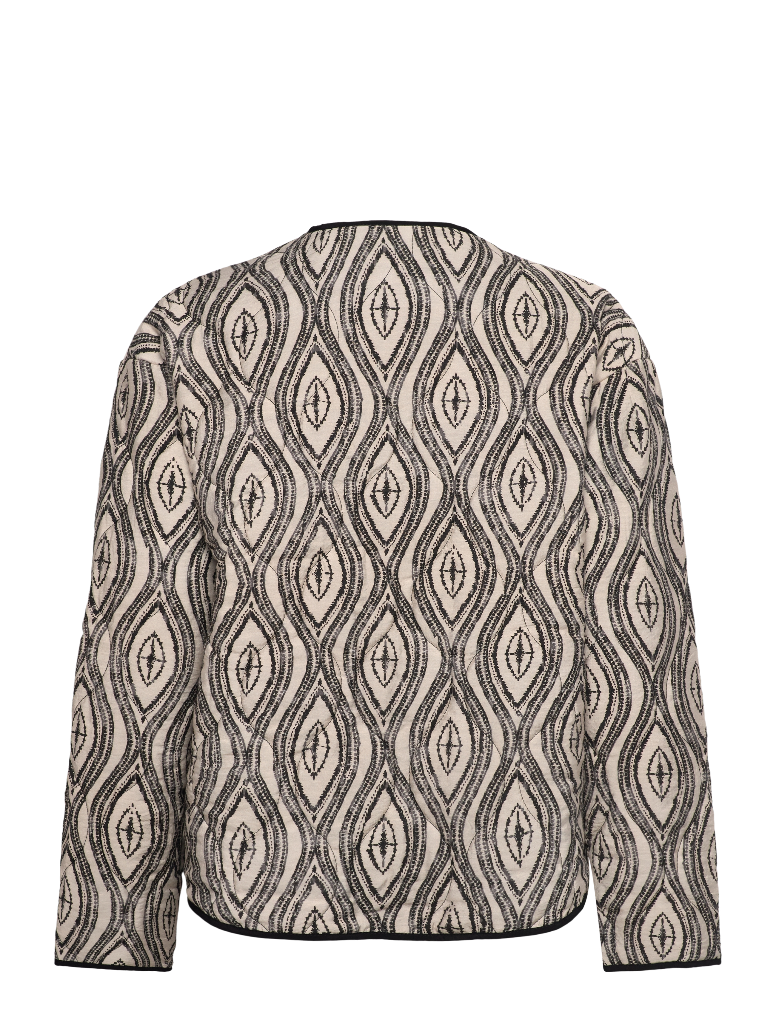 FREE/QUENT - FQAYA-JACKET - moonbeam w. black - 1