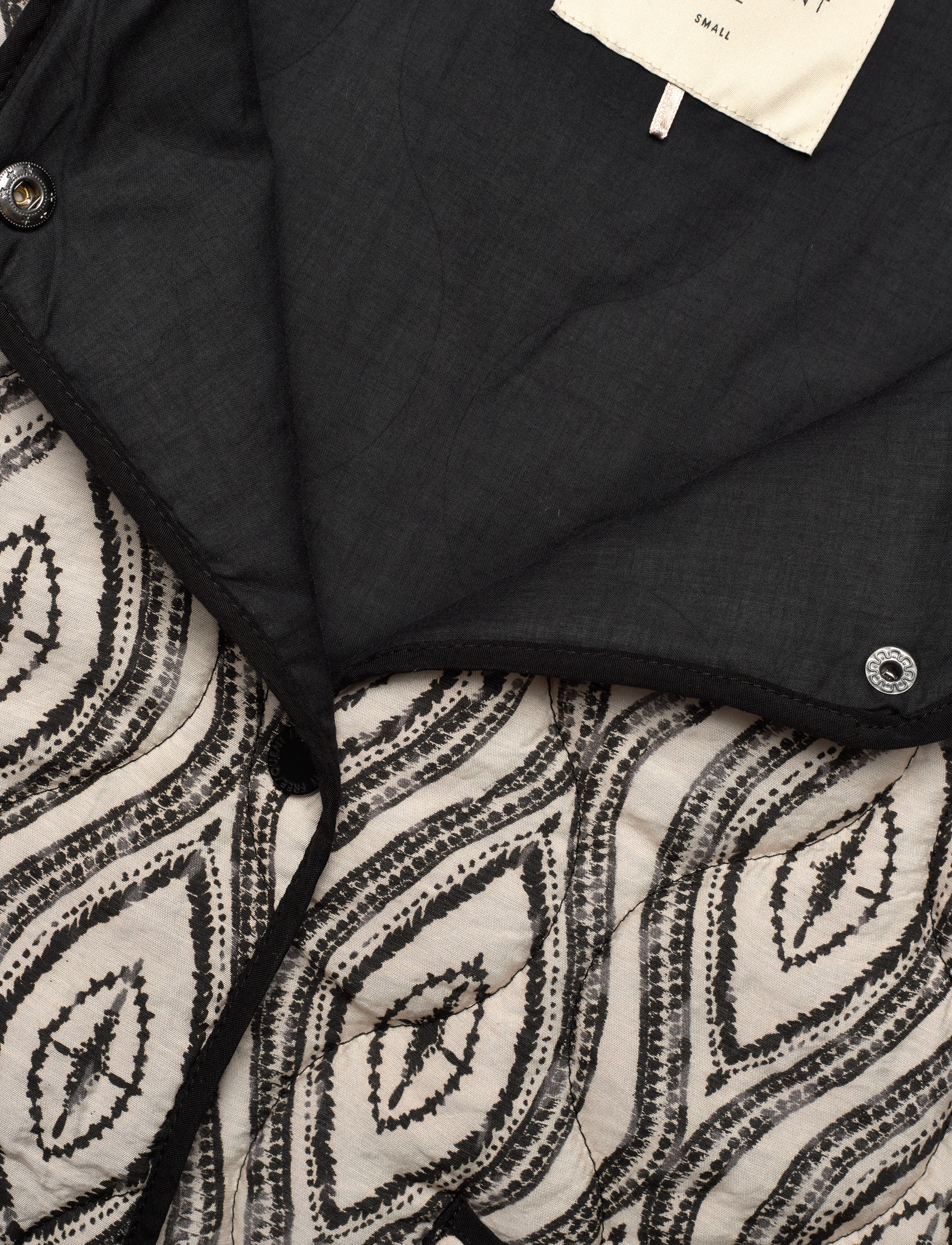 FREE/QUENT - FQAYA-JACKET - moonbeam w. black - 2