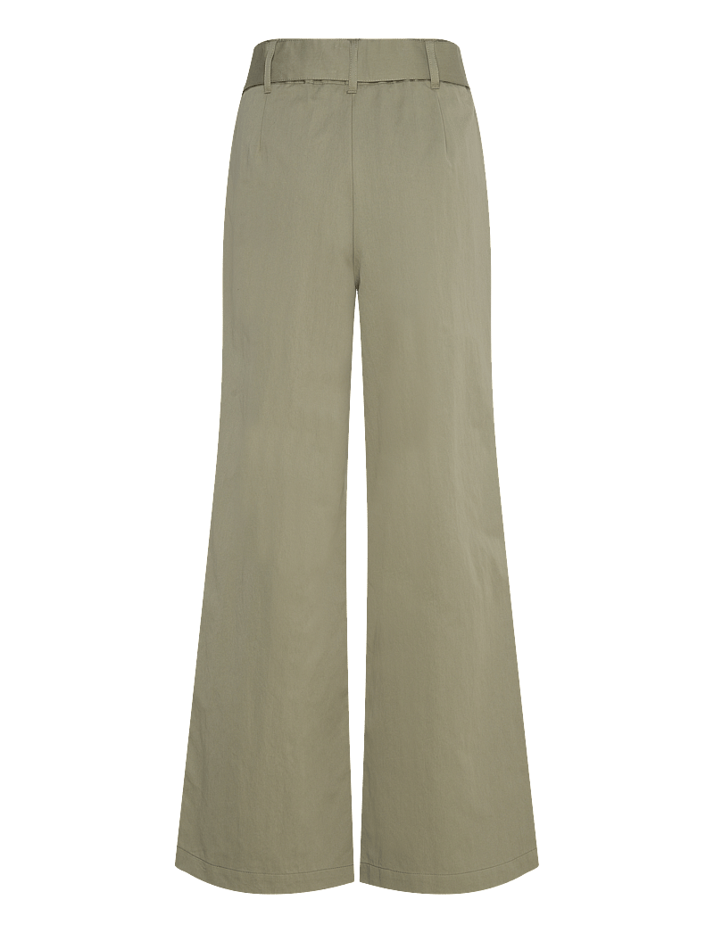 FREE/QUENT - FQCOUNT-PANTS - pantalons larges - deep lichen green - 2