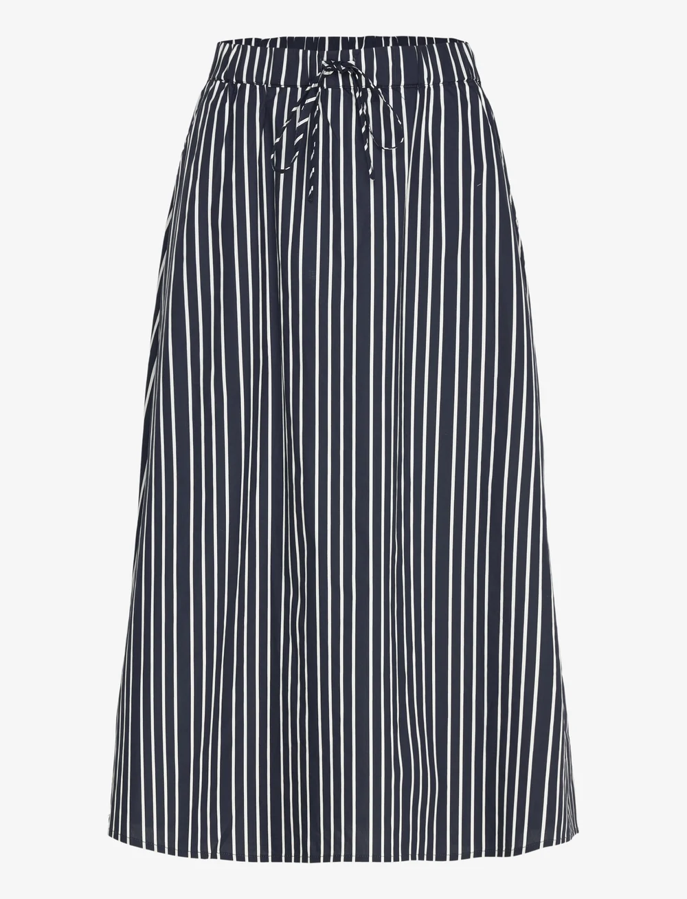 FREE/QUENT - Skirt - midi-röcke - navy blazer w. star off-white - 1