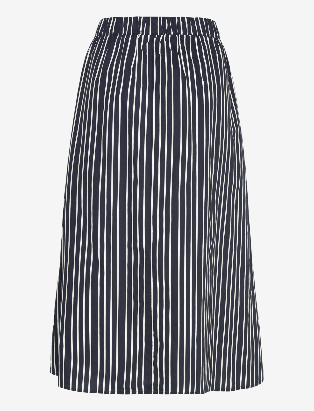 FREE/QUENT - Skirt - midi nederdele - navy blazer w. star off-white - 2