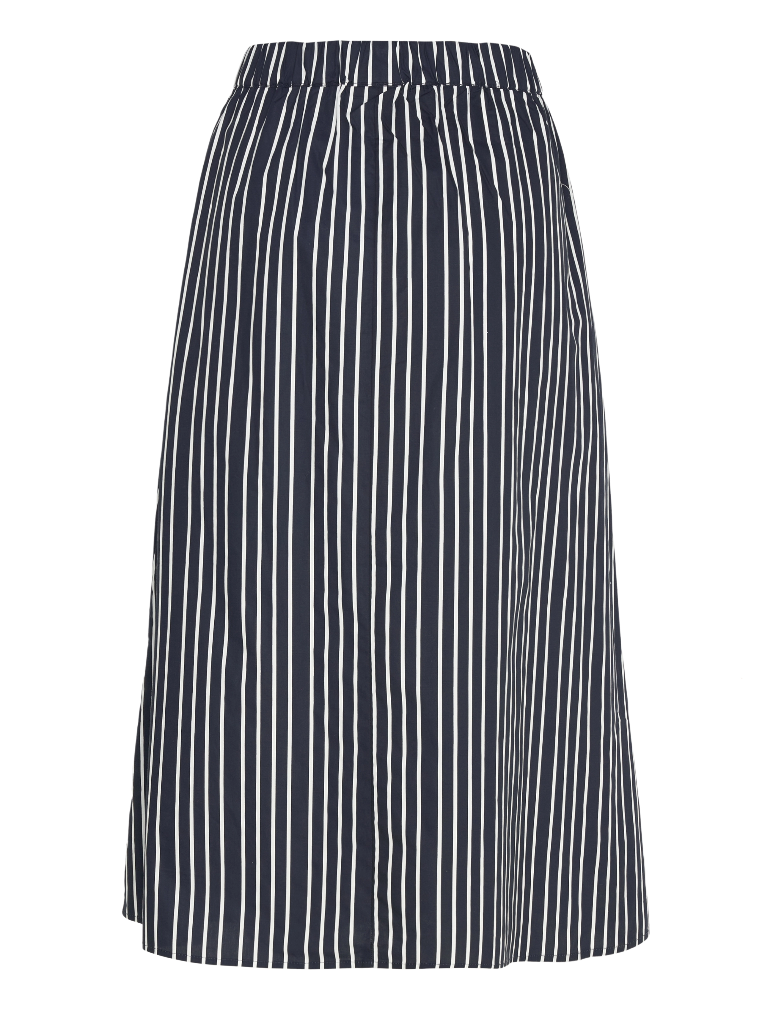 FREE/QUENT - Skirt - midi-röcke - navy blazer w. star off-white - 2