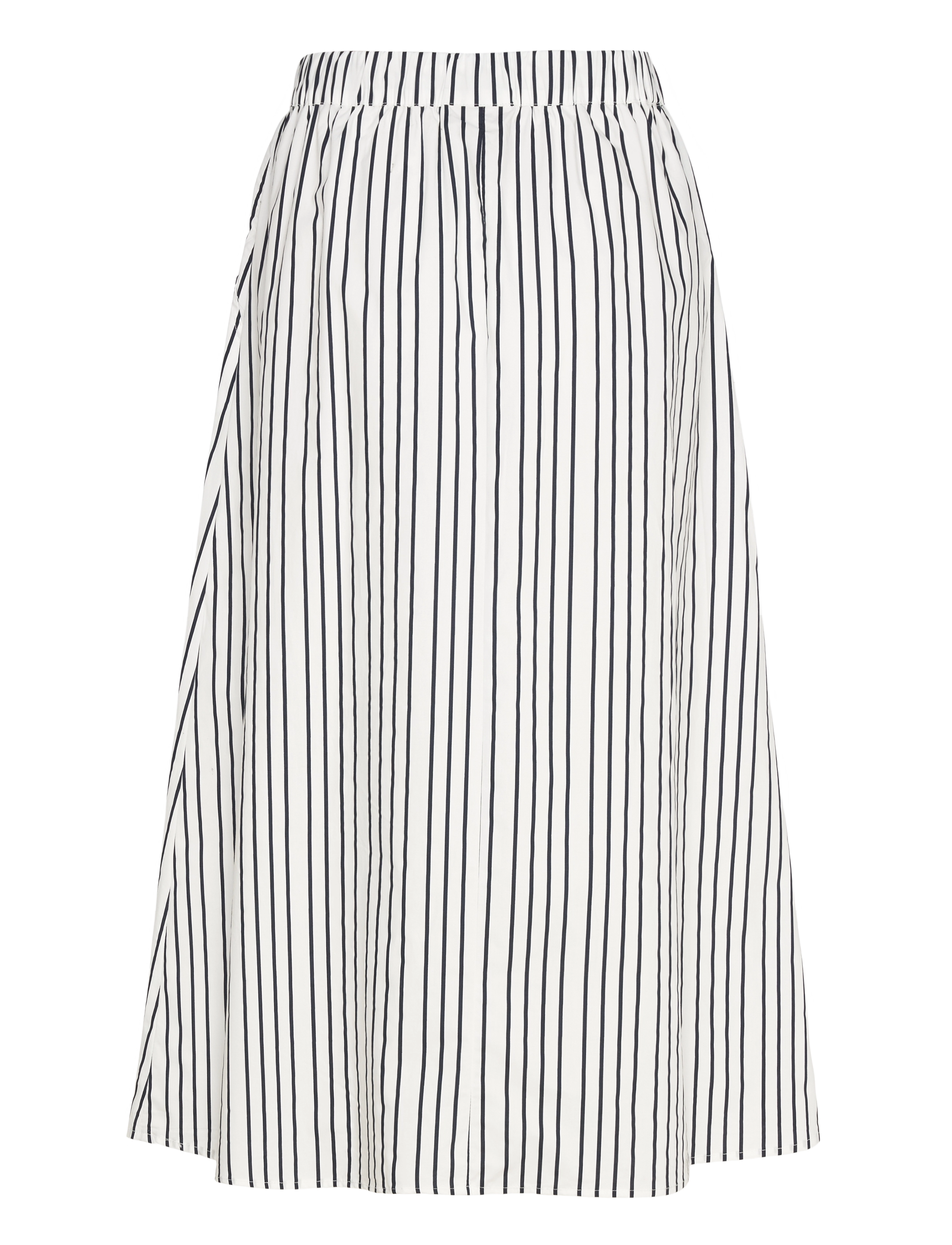 FREE/QUENT - Skirt - midi kjolar - star off-white w. navy blazer - 1