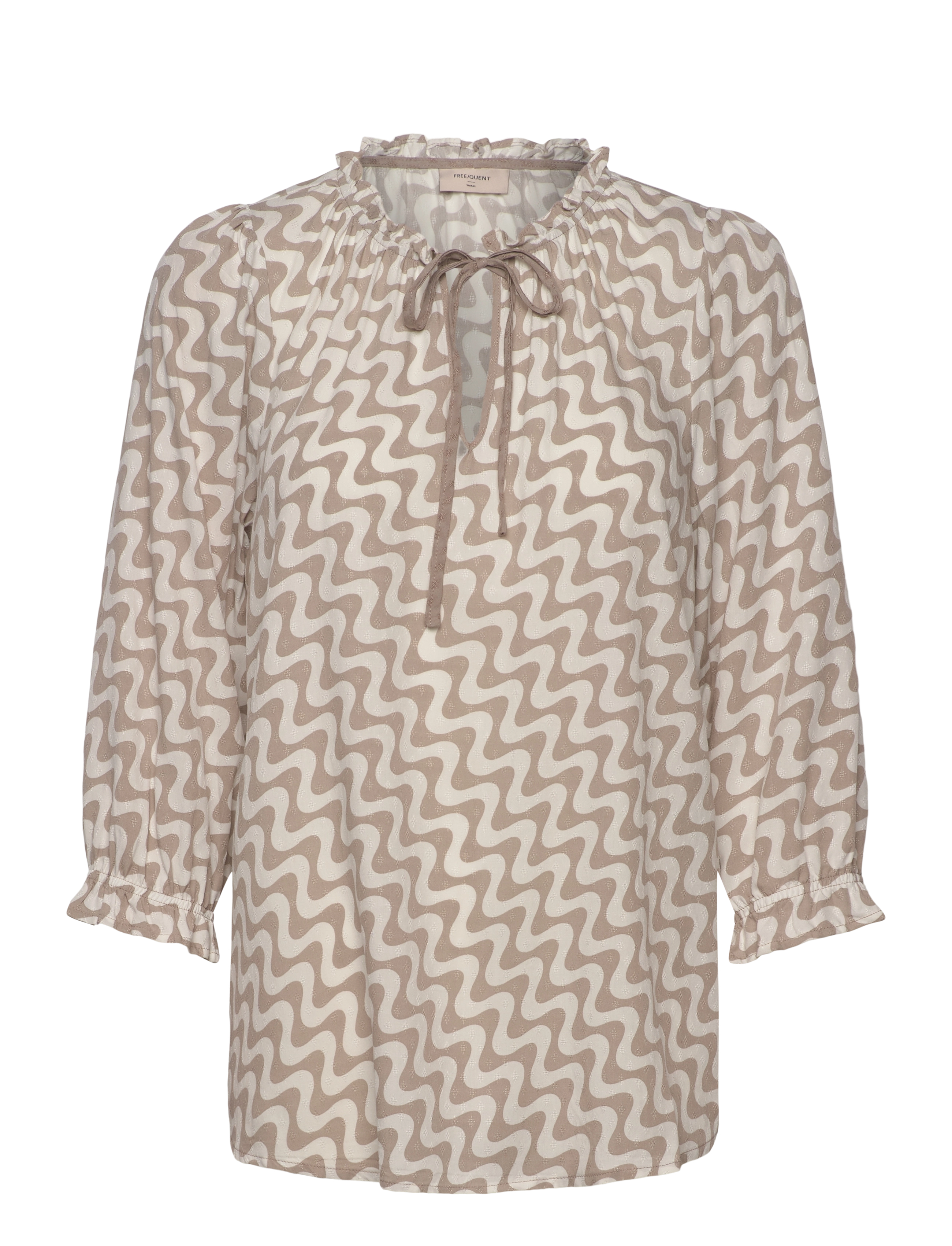 FREE/QUENT Bluse Beige - XS - Damen