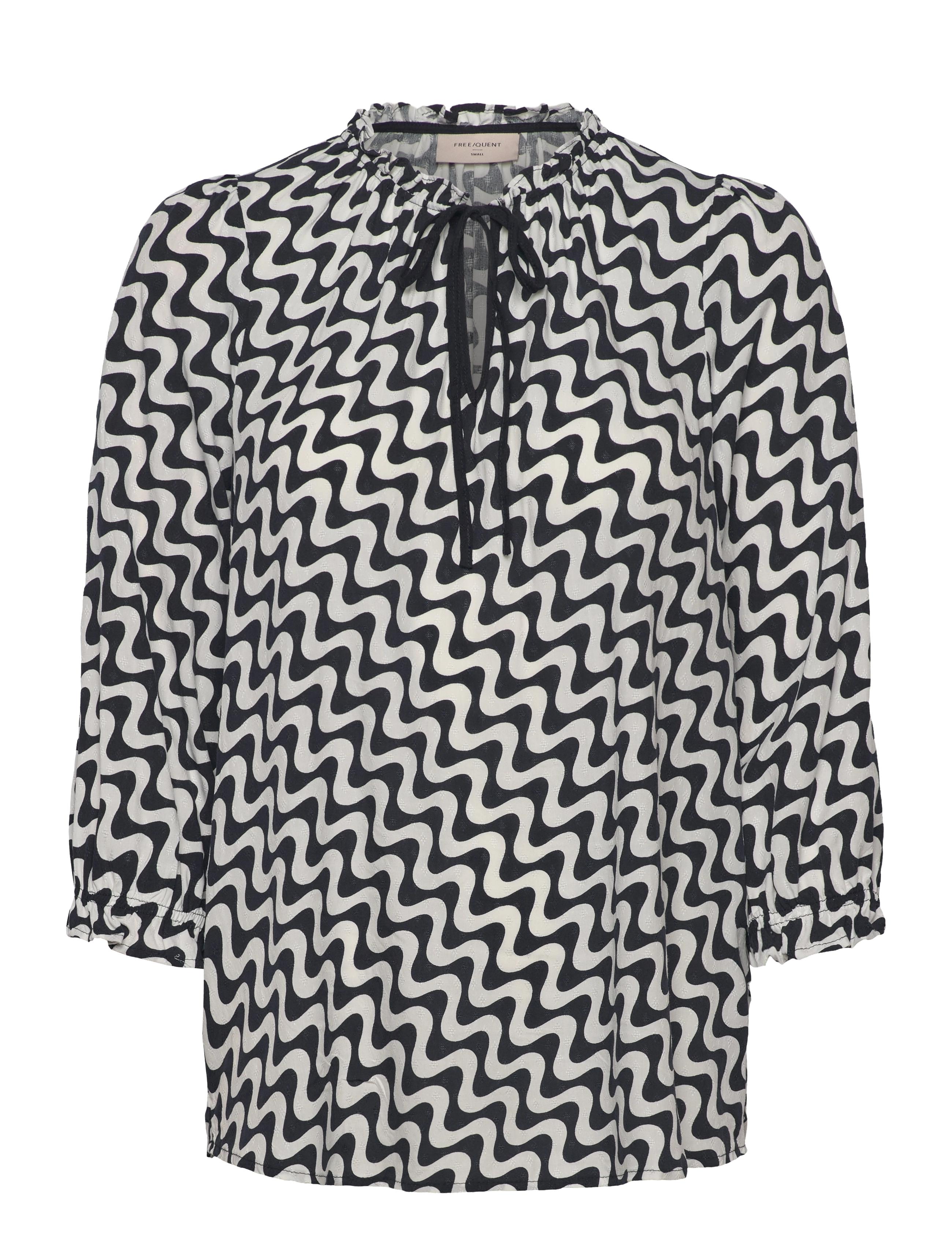 FREE/QUENT Bluse Schwarz - S - Damen