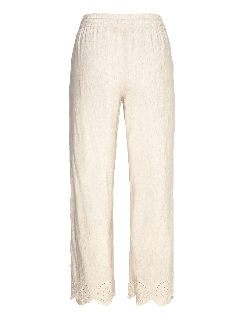 FREE/QUENT - Pants - vida byxor - moonbeam melange - 2