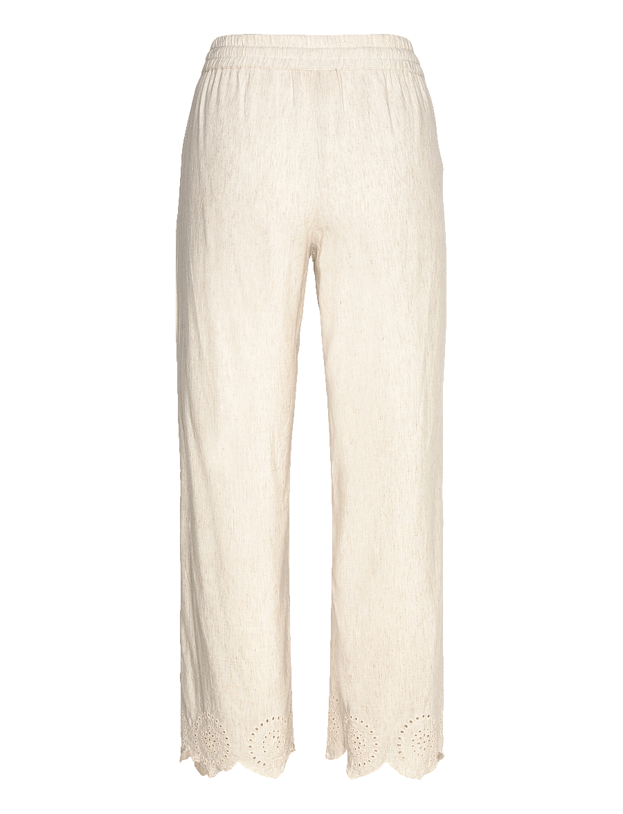 FREE/QUENT - Pants - moonbeam melange - 2