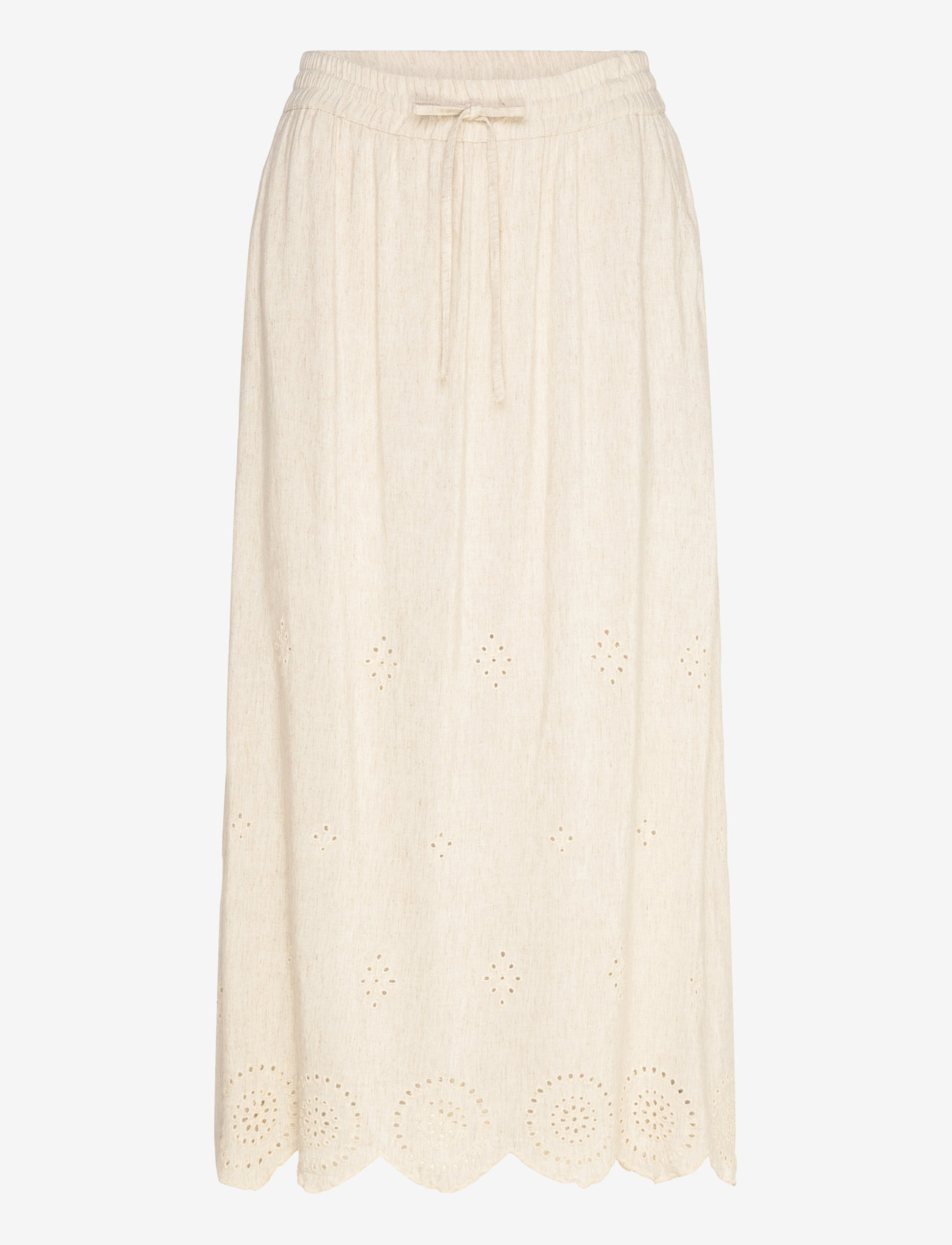 FREE/QUENT - FQLINUS-SKIRT - maksiseelikud - moonbeam melange - 0