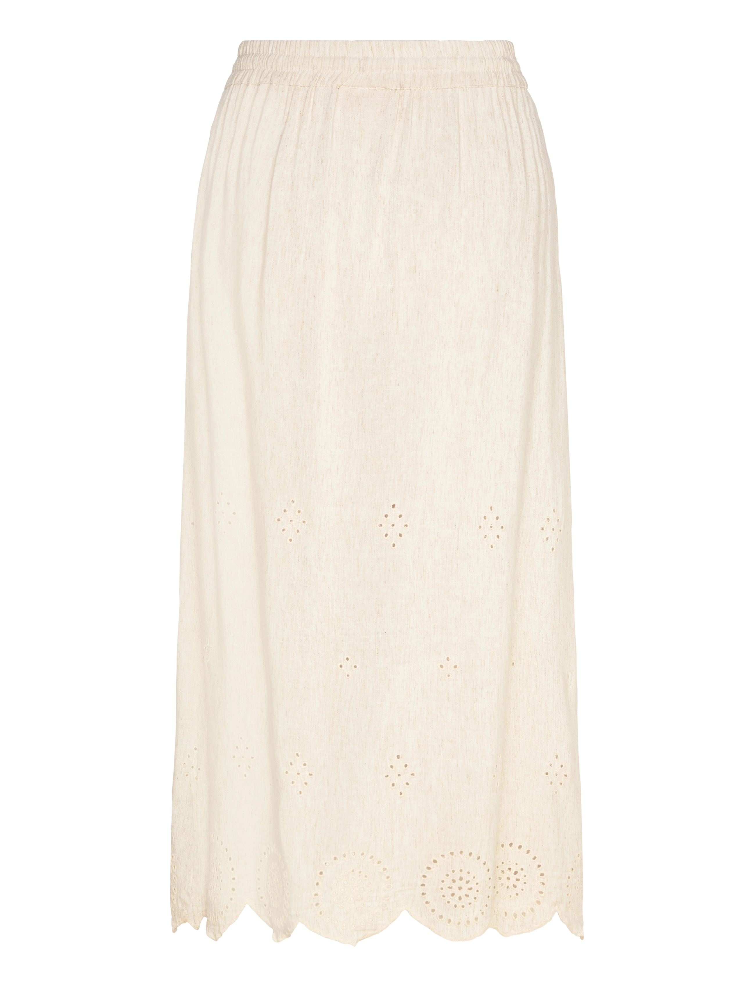 FREE/QUENT - FQLINUS-SKIRT - moonbeam melange - 2