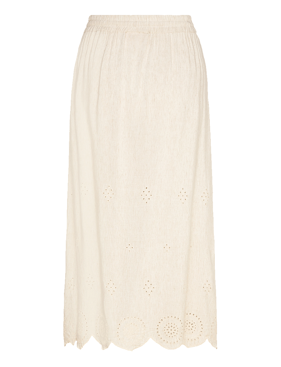 FREE/QUENT - FQLINUS-SKIRT - moonbeam melange - 2
