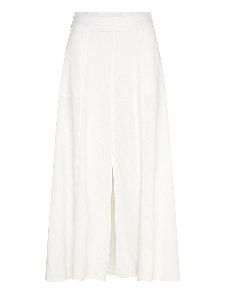 FREE/QUENT - FQLAVA-SKIRT - maxi röcke - brilliant white - 0