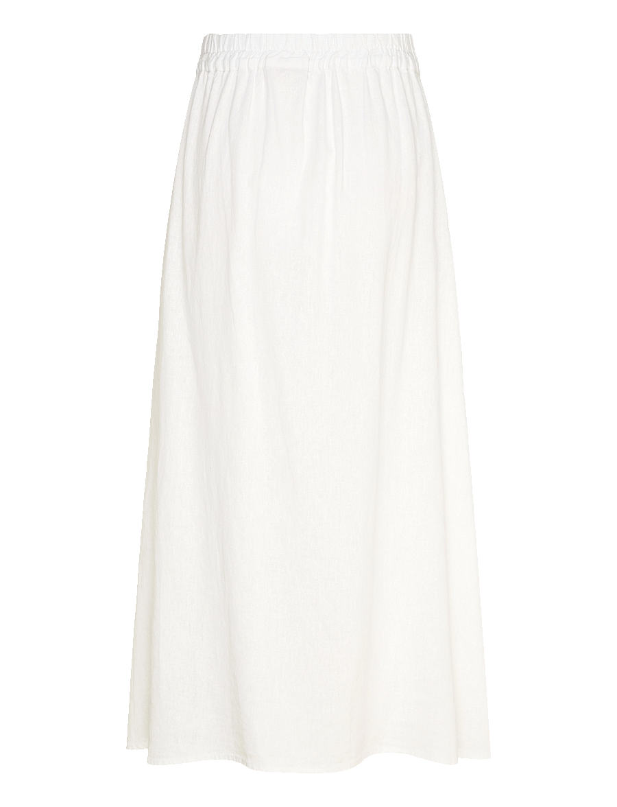 FREE/QUENT - FQLAVA-SKIRT - maxi röcke - brilliant white - 1