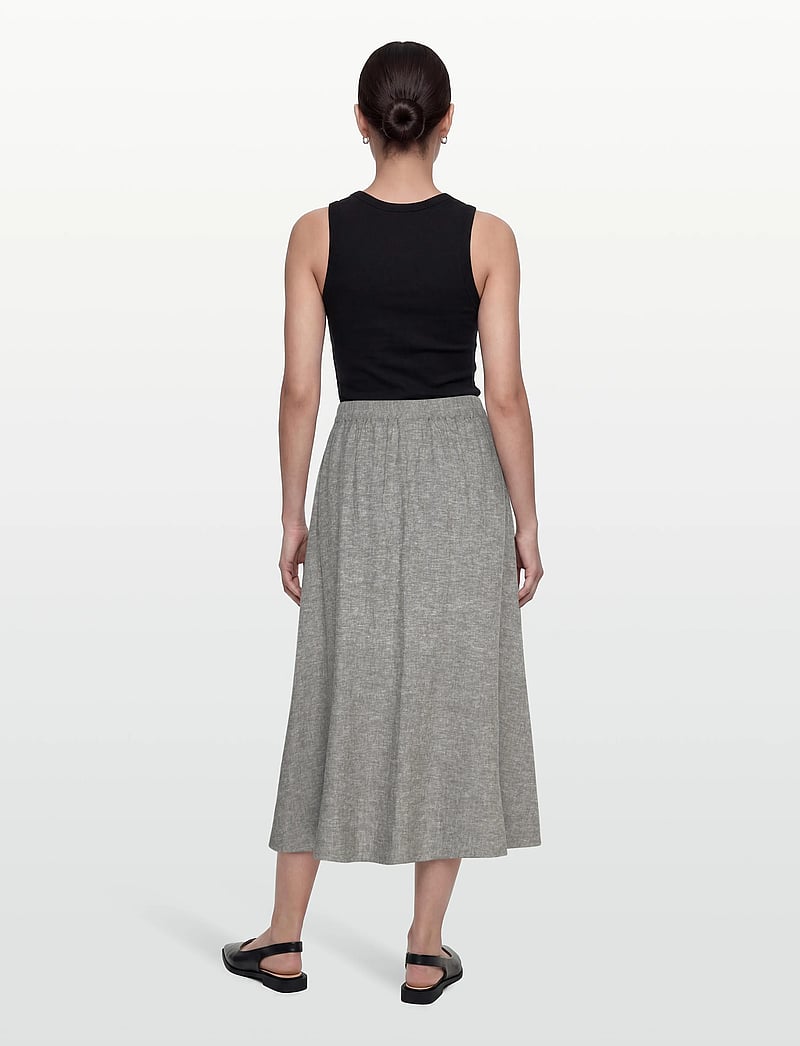 FREE/QUENT - FQLAVA-SKIRT - maxi röcke - morel melange - 4