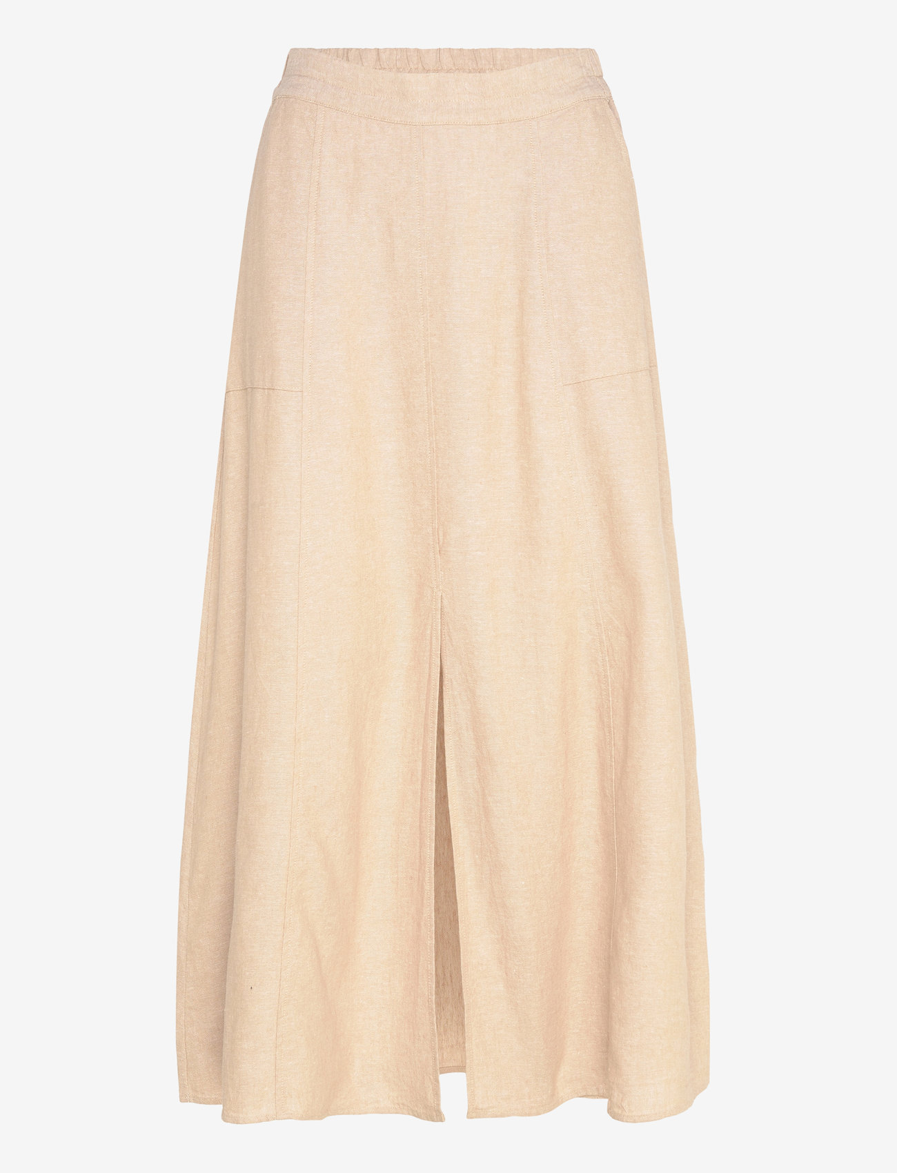 FREE/QUENT - FQLAVA-SKIRT - maxi röcke - sand melange - 1