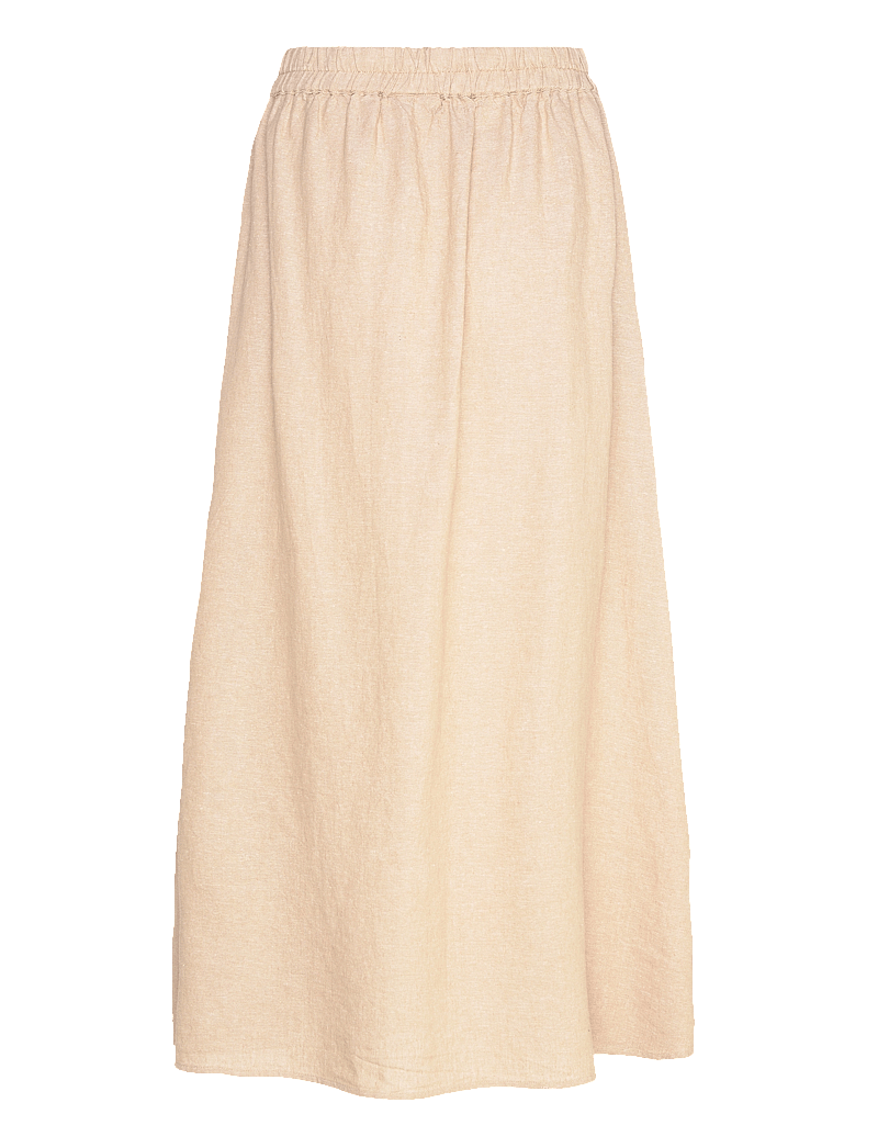 FREE/QUENT - FQLAVA-SKIRT - maxi röcke - sand melange - 2