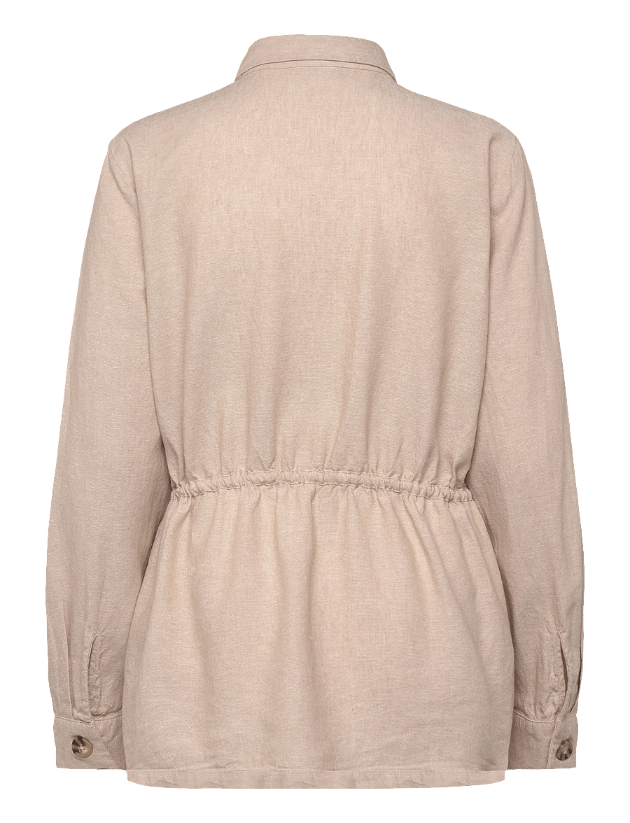 FREE/QUENT - Jacket - kevadjoped - sand melange - 1