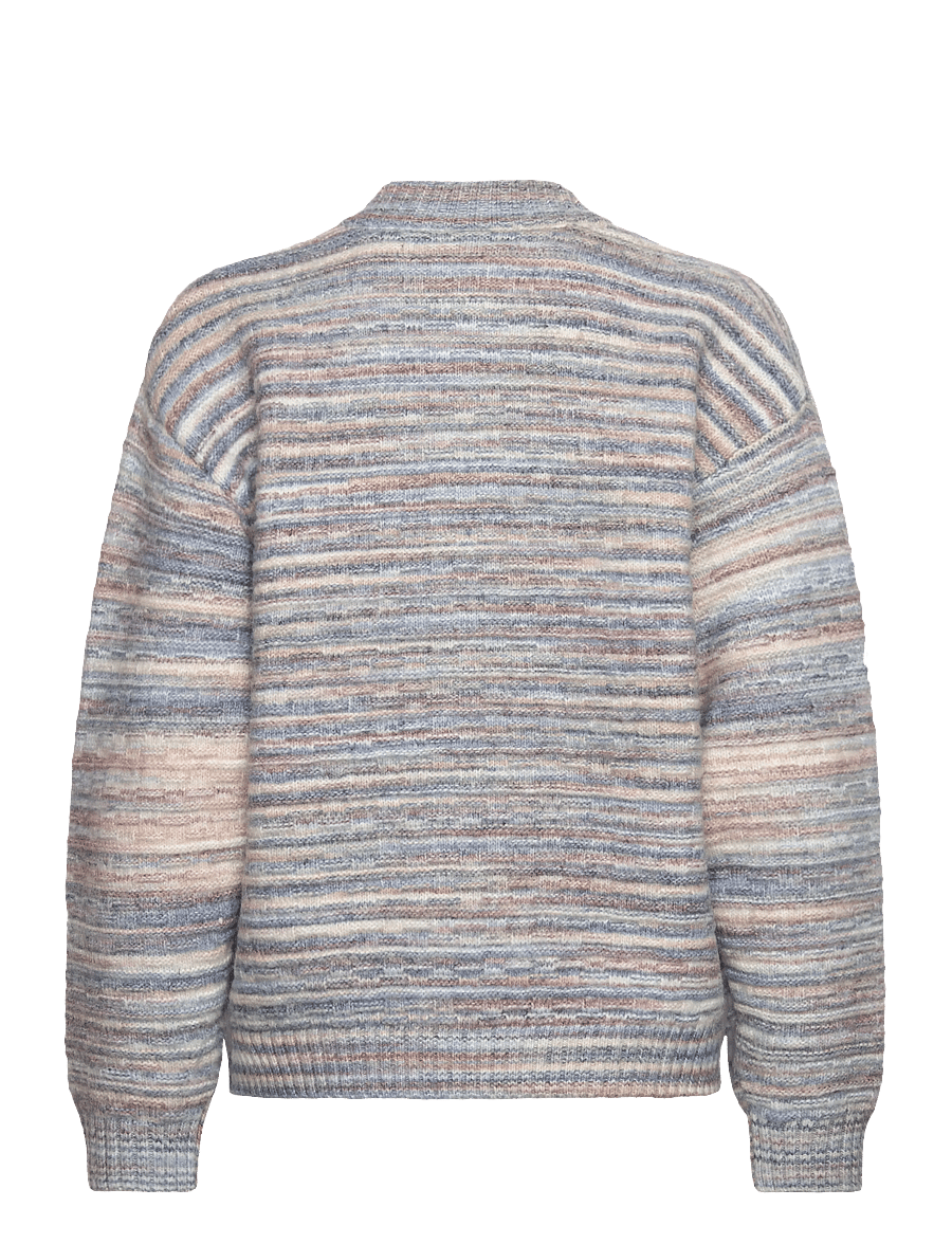 FREE/QUENT - FQGRSCLAS-CARDIGAN - strickjacken - star off-white w. baby blue - 2