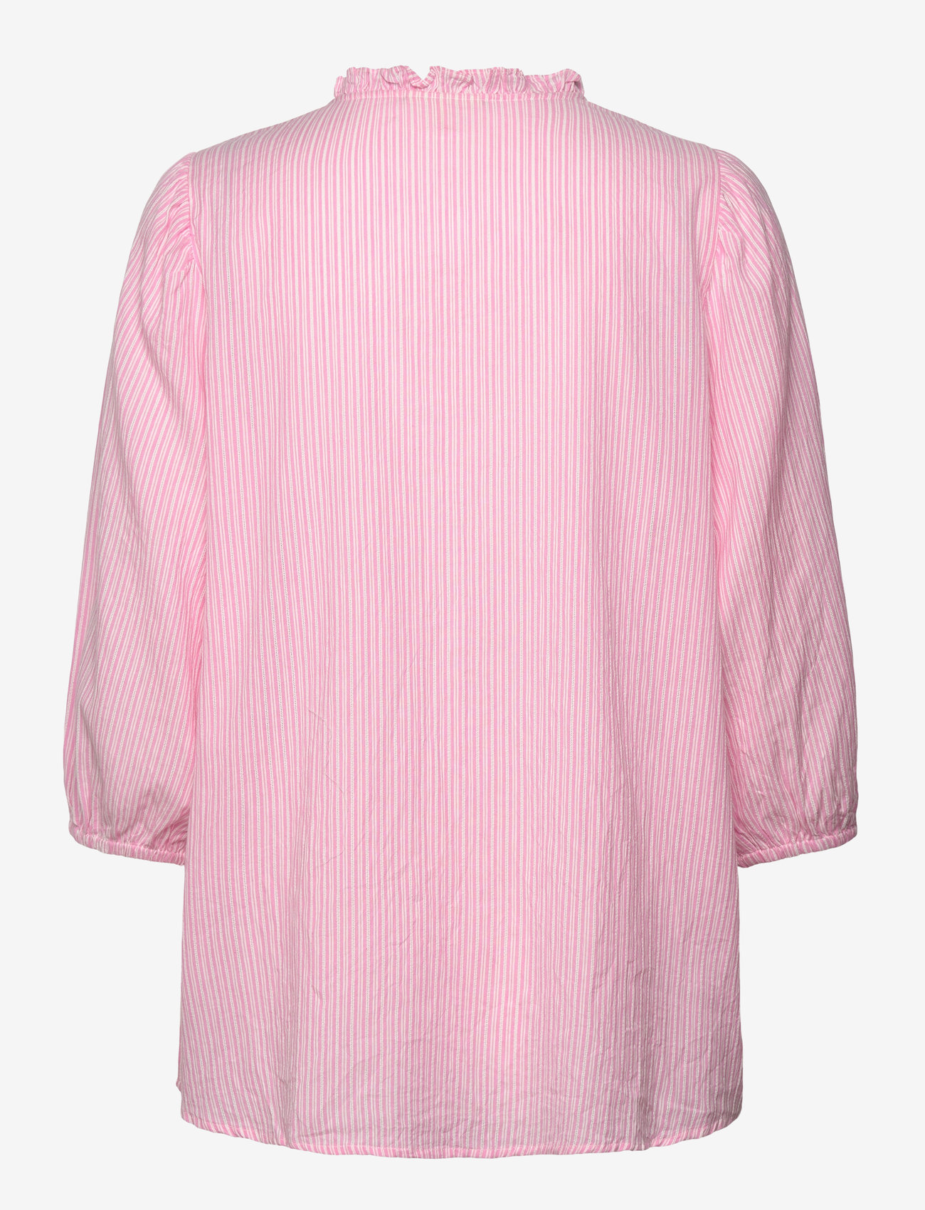 FREE/QUENT - FQROLLY-BLOUSE - langärmlige blusen - fuchsia pink w. star off-white - 1