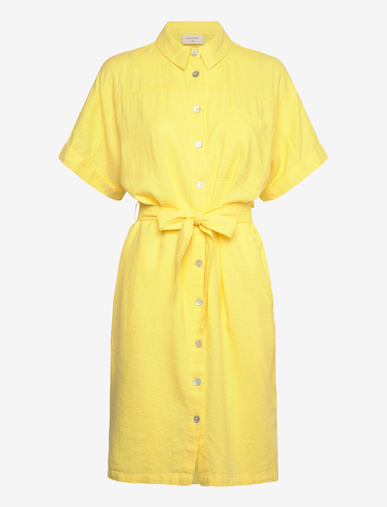 FREE/QUENT - Shirt dress  - hemdkleider - goldfinch - 0