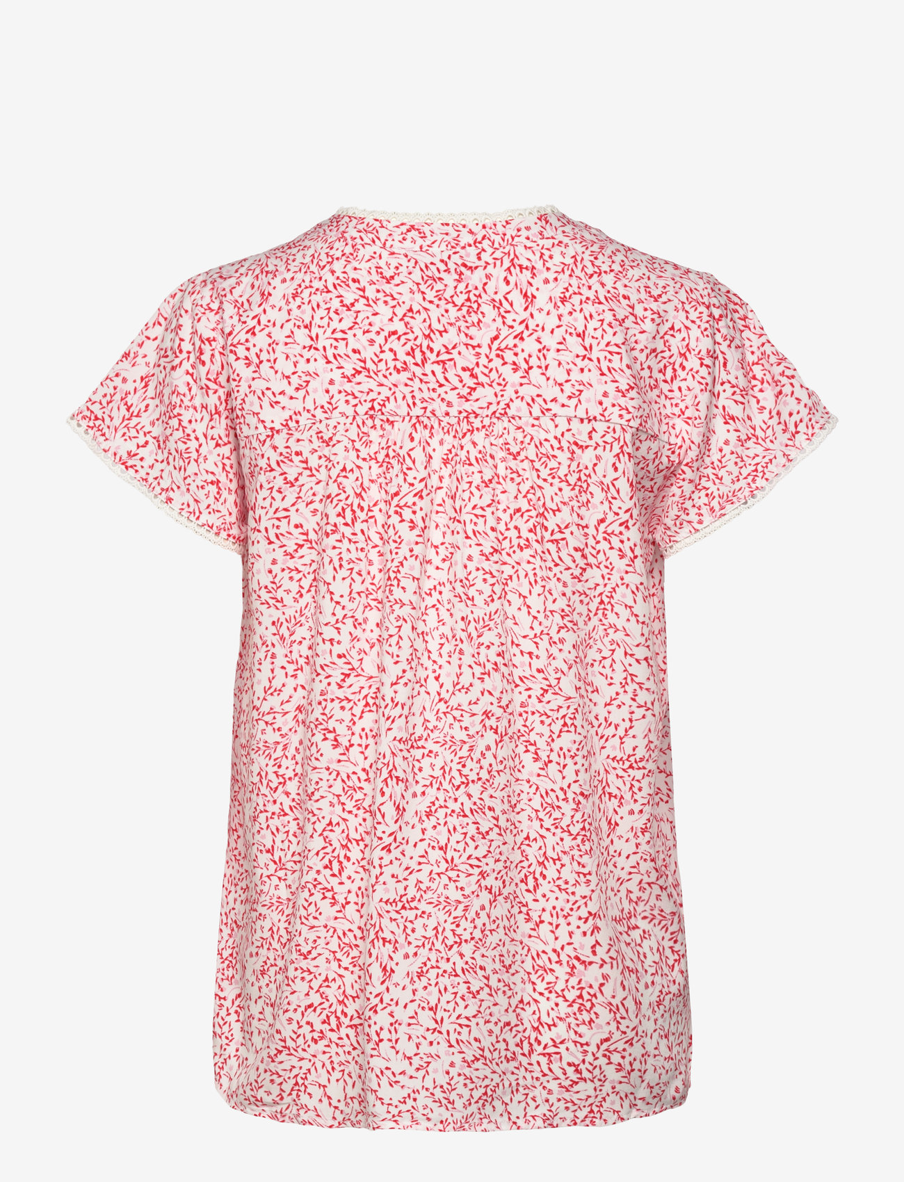 FREE/QUENT - Blouse  - Ærmeløse bluser - brilliant white w. bittersweet - 1