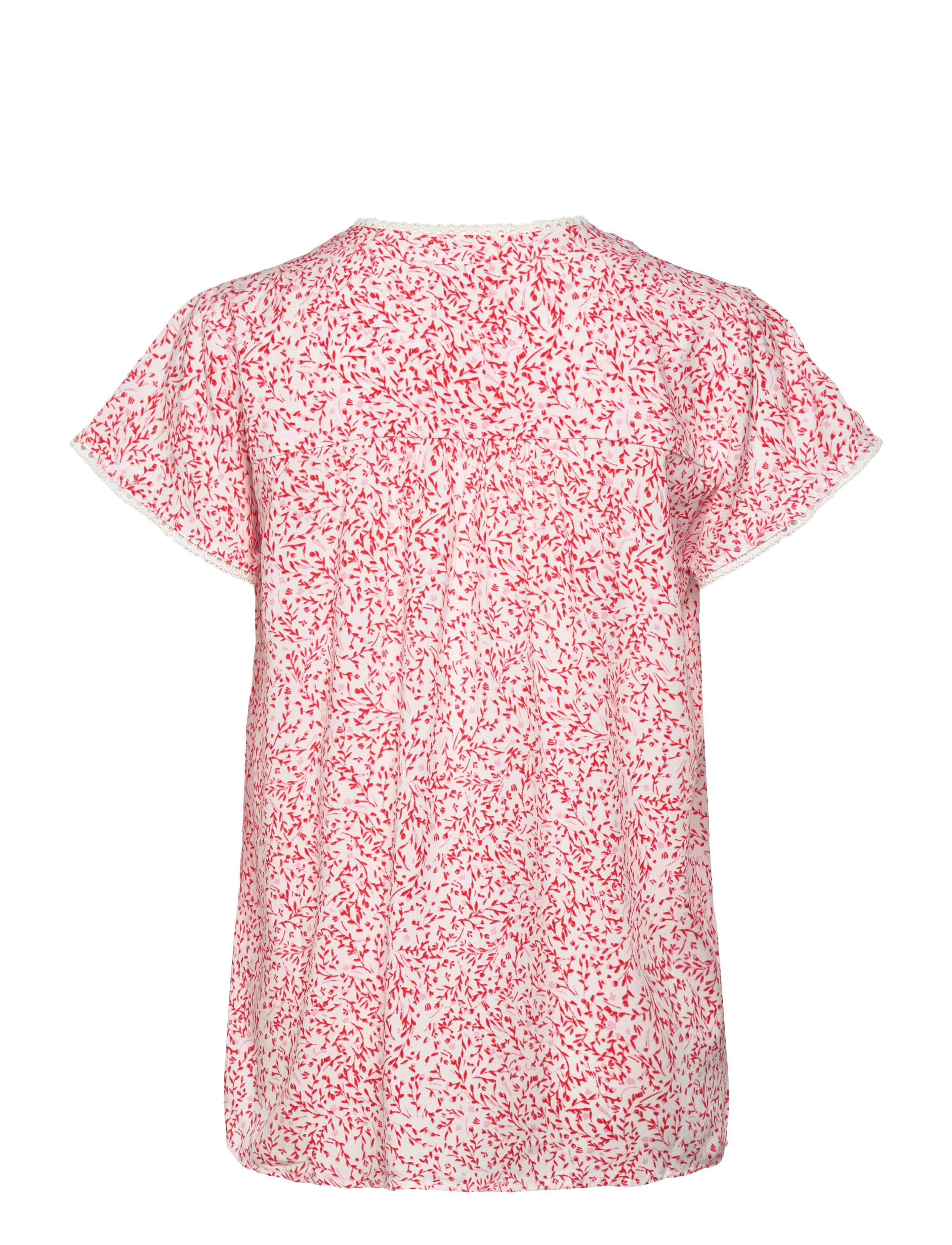 FREE/QUENT - Blouse  - Ärmlösa blusar - brilliant white w. bittersweet - 1